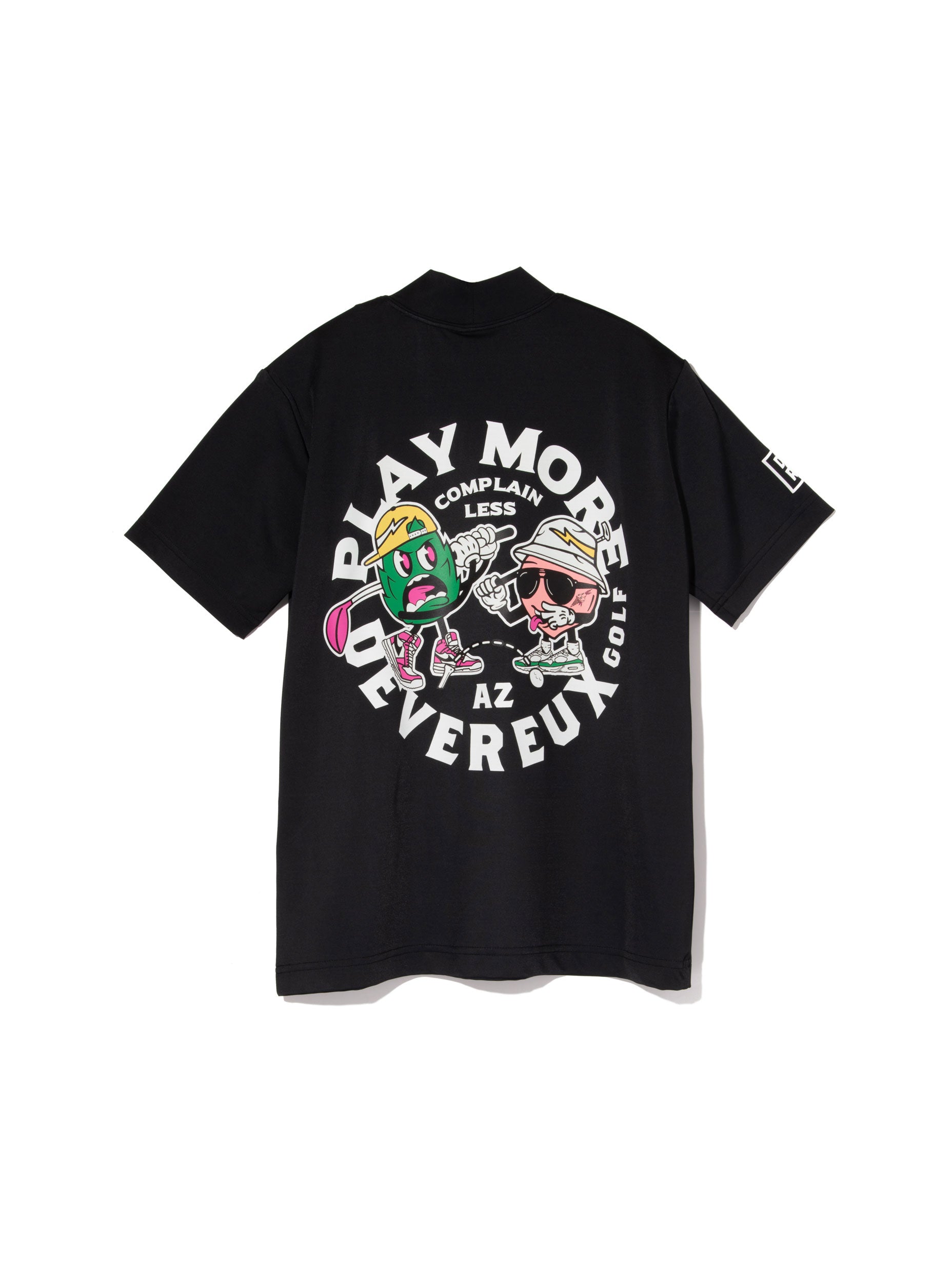 WOMEN Play More BattleモックTEE BLACK
