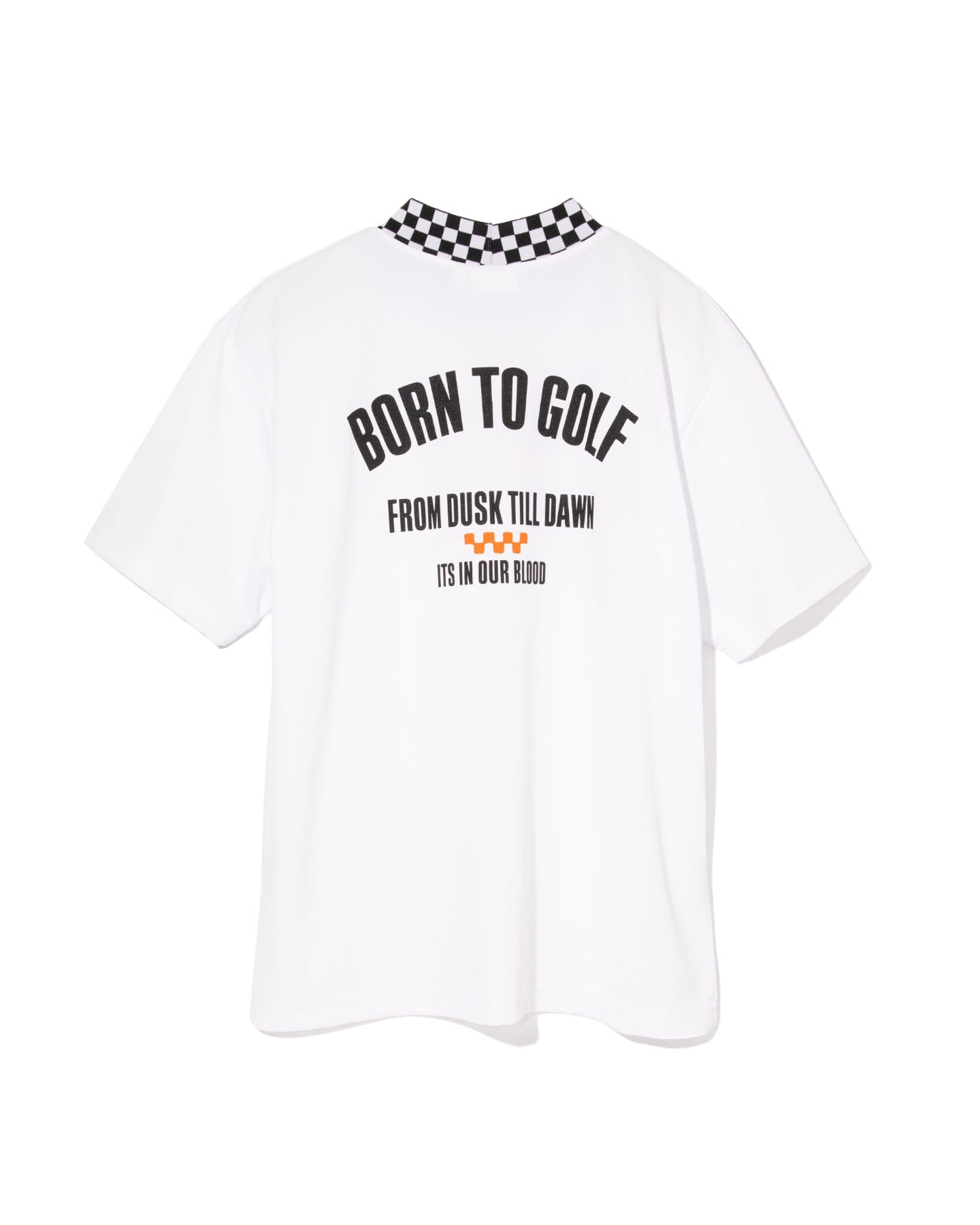 Icon Checker RibモックTEE 763572017-WHITE