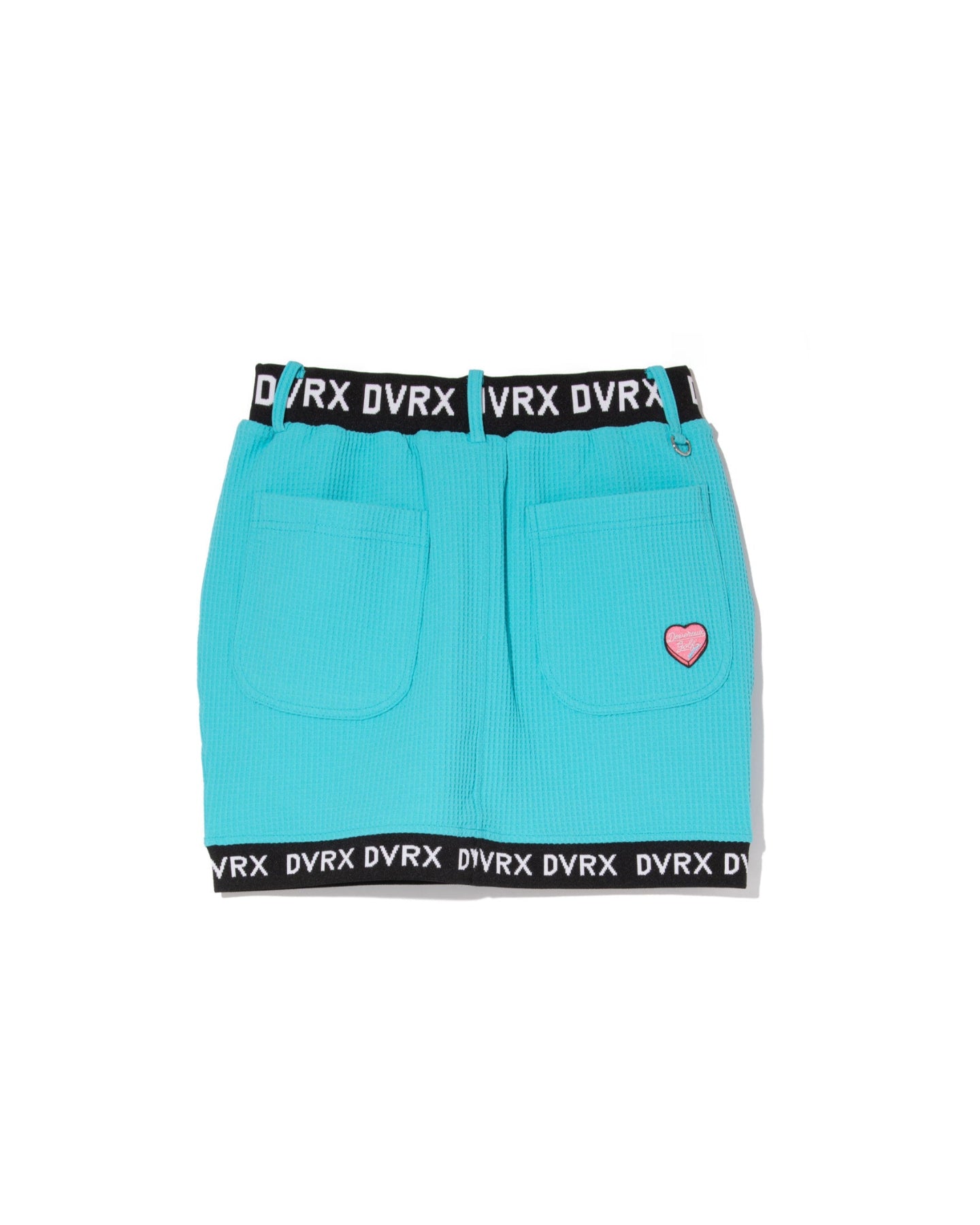 WOMEN Southern Drawワッフルロゴテープスカート 763572480-AQUA