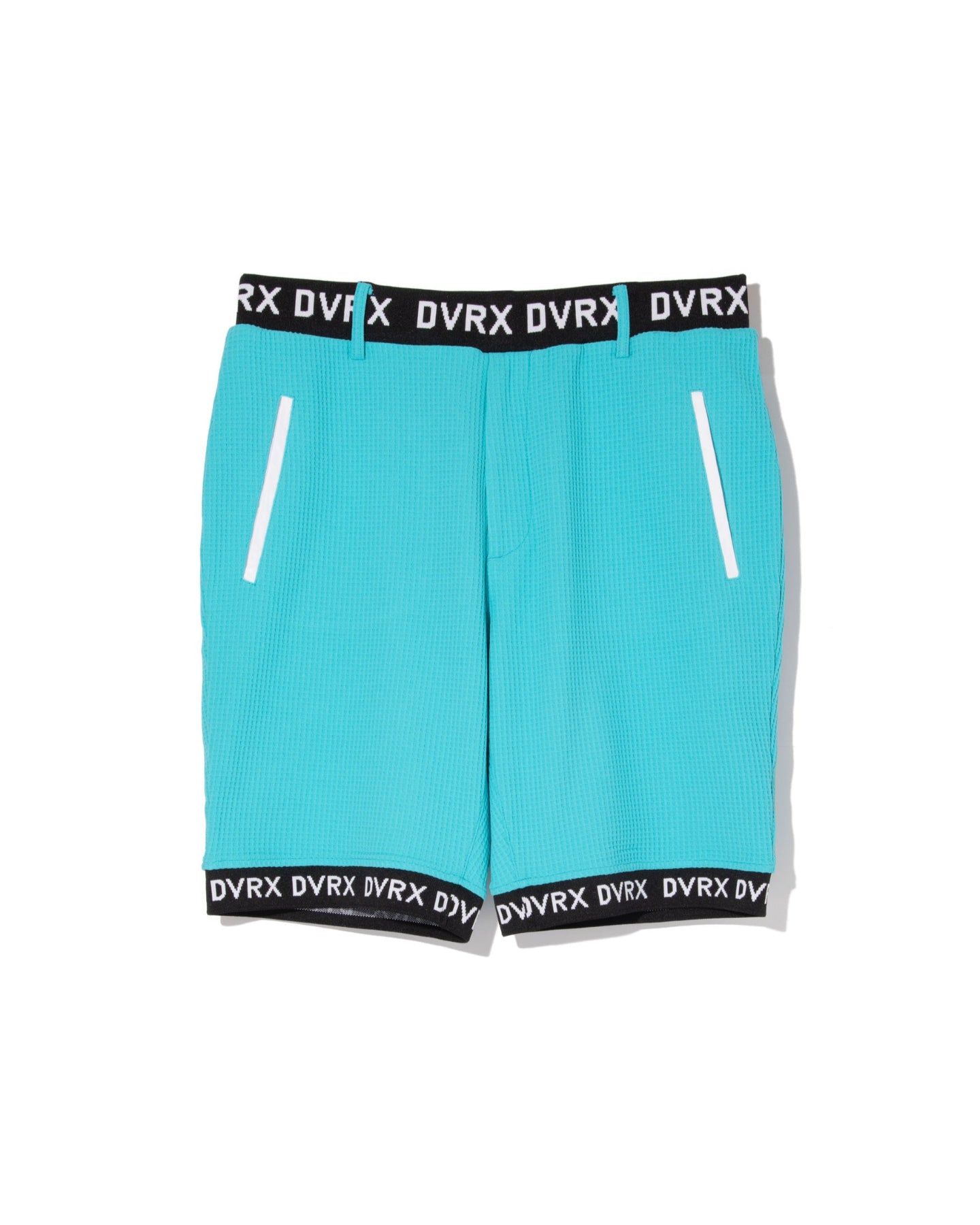 Southern Drawワッフルロゴテープショーツ 763572407-AQUA