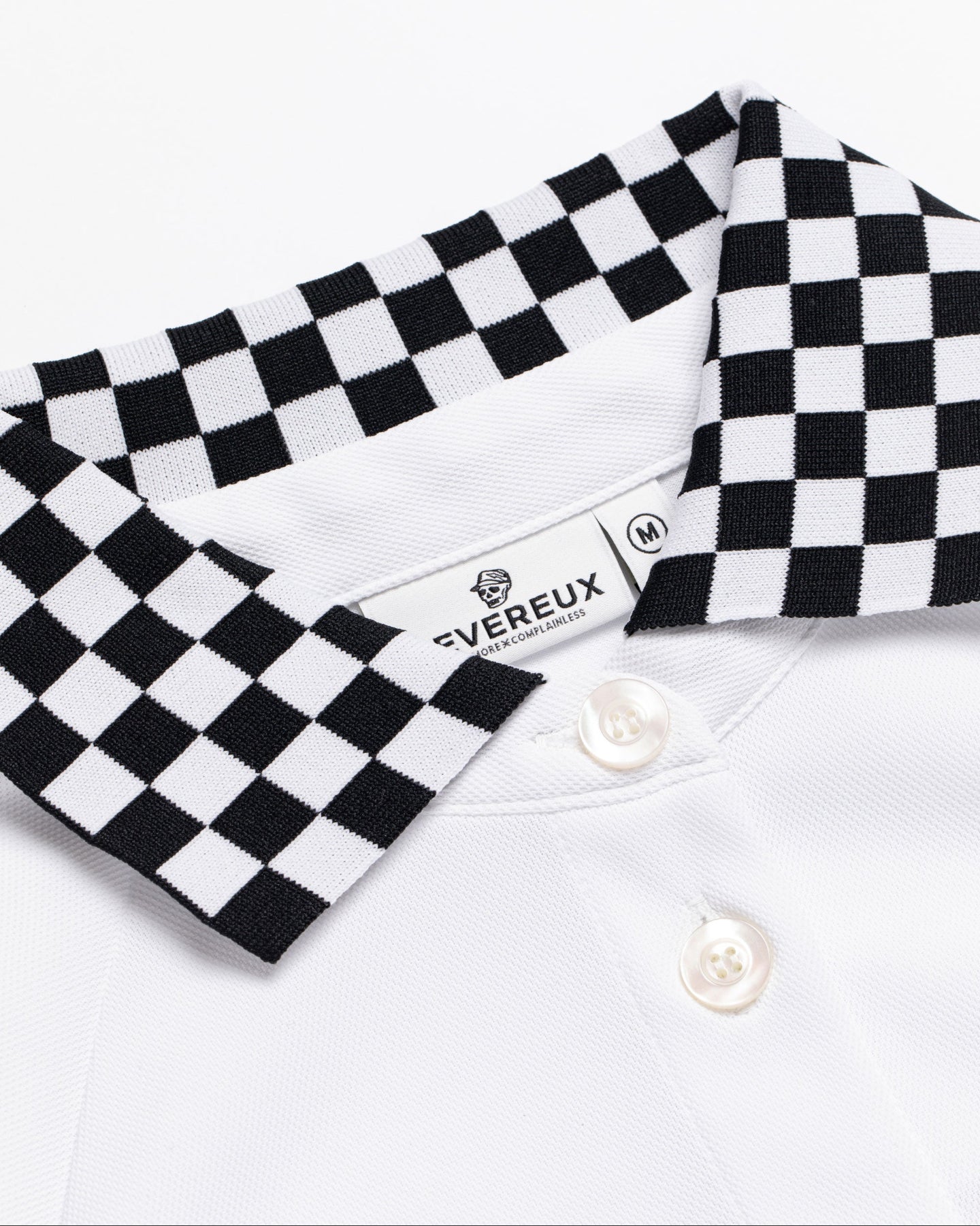 WOMEN Icon Checker Ribポロワンピース 763572570 WHITE