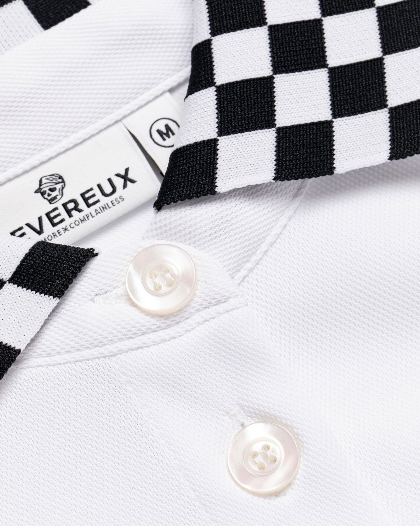 WOMEN Icon Checker Ribポロワンピース 763572570 WHITE