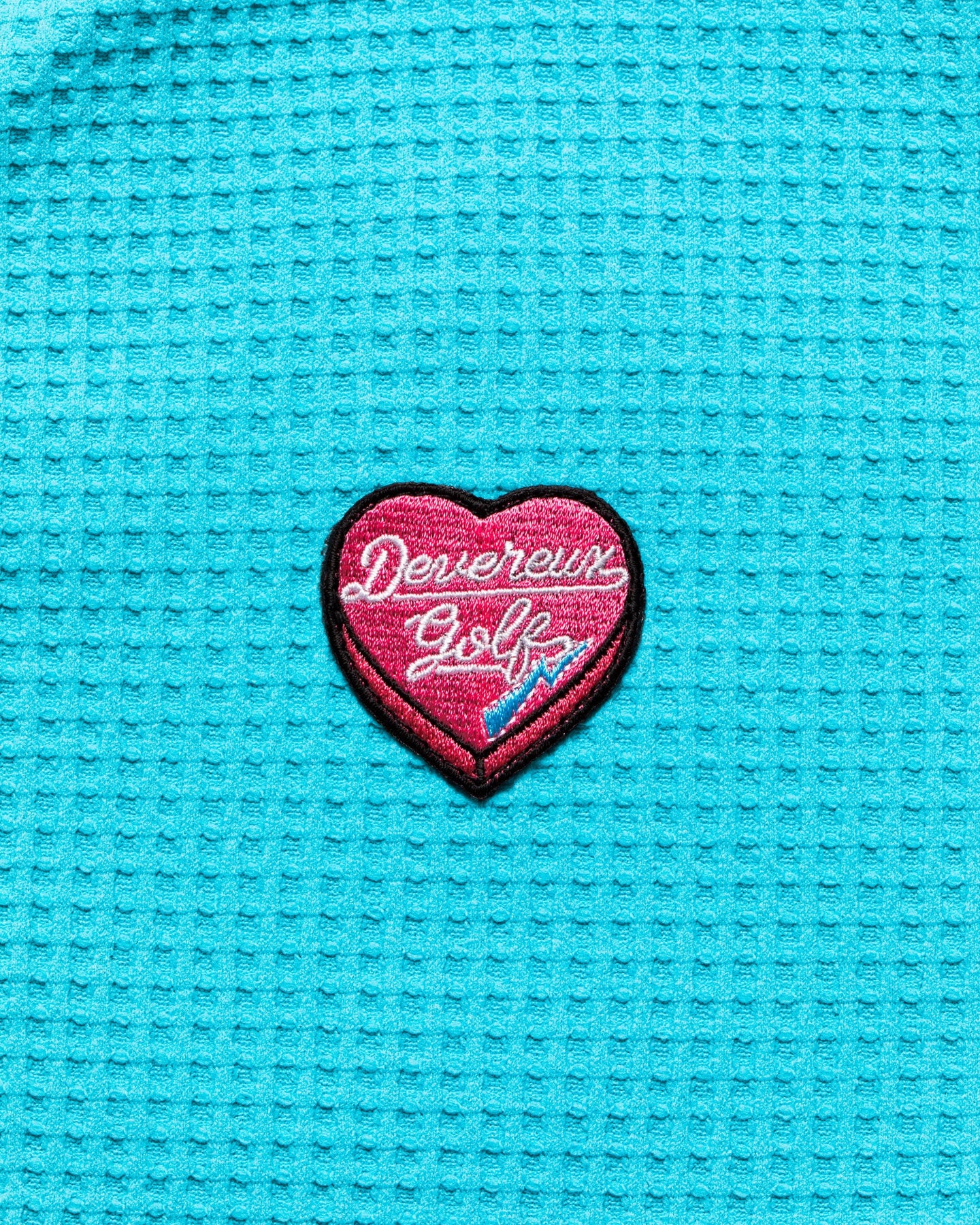 WOMEN Southern DrawワッフルFull Zipロゴテープフーディー 763572178-AQUA