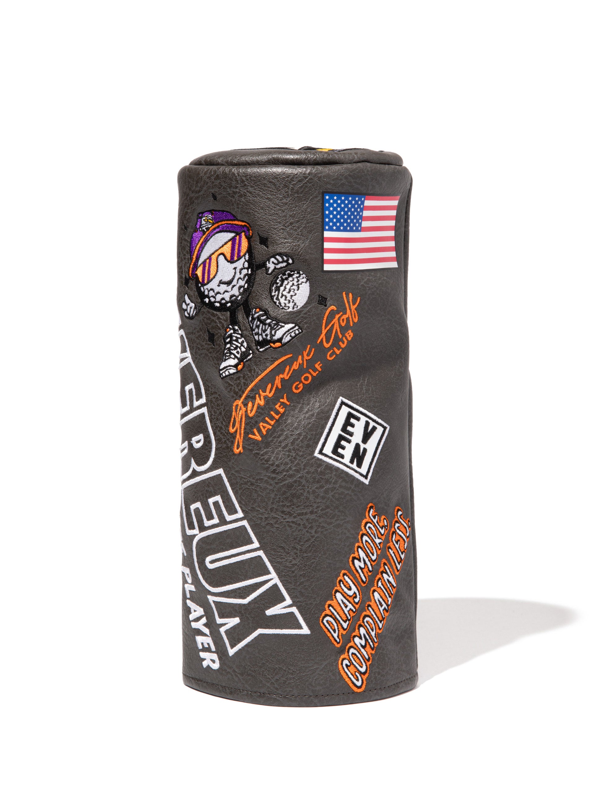 【DEVEREUX×EVEN限定コラボ】Logo Assorted Barrel Driver Cover/ドライバーカバー 763572854-CHARCOAL