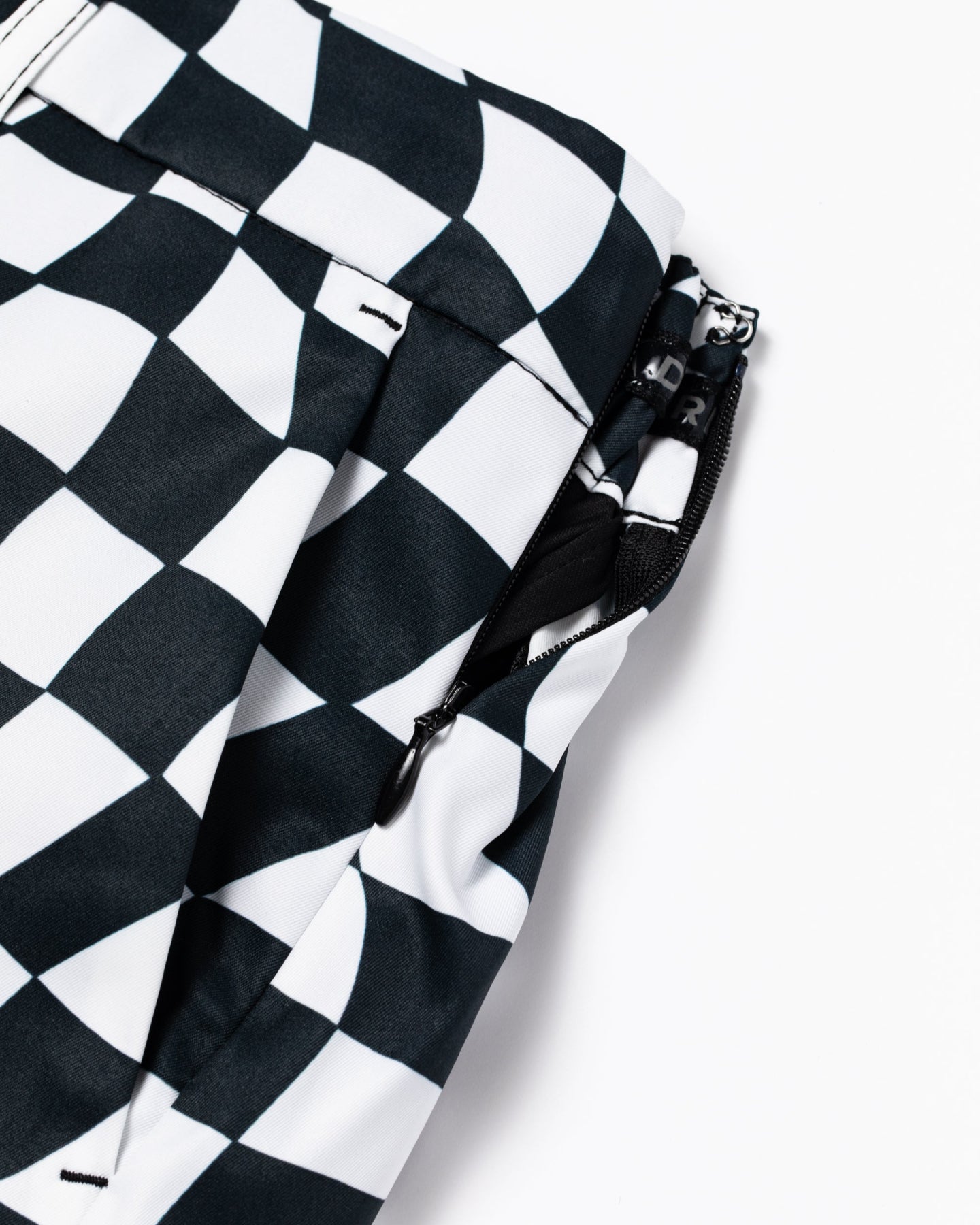 WOMEN DVRX Deform Checker Pleatedスカート 763572479 WHITE×BLACK