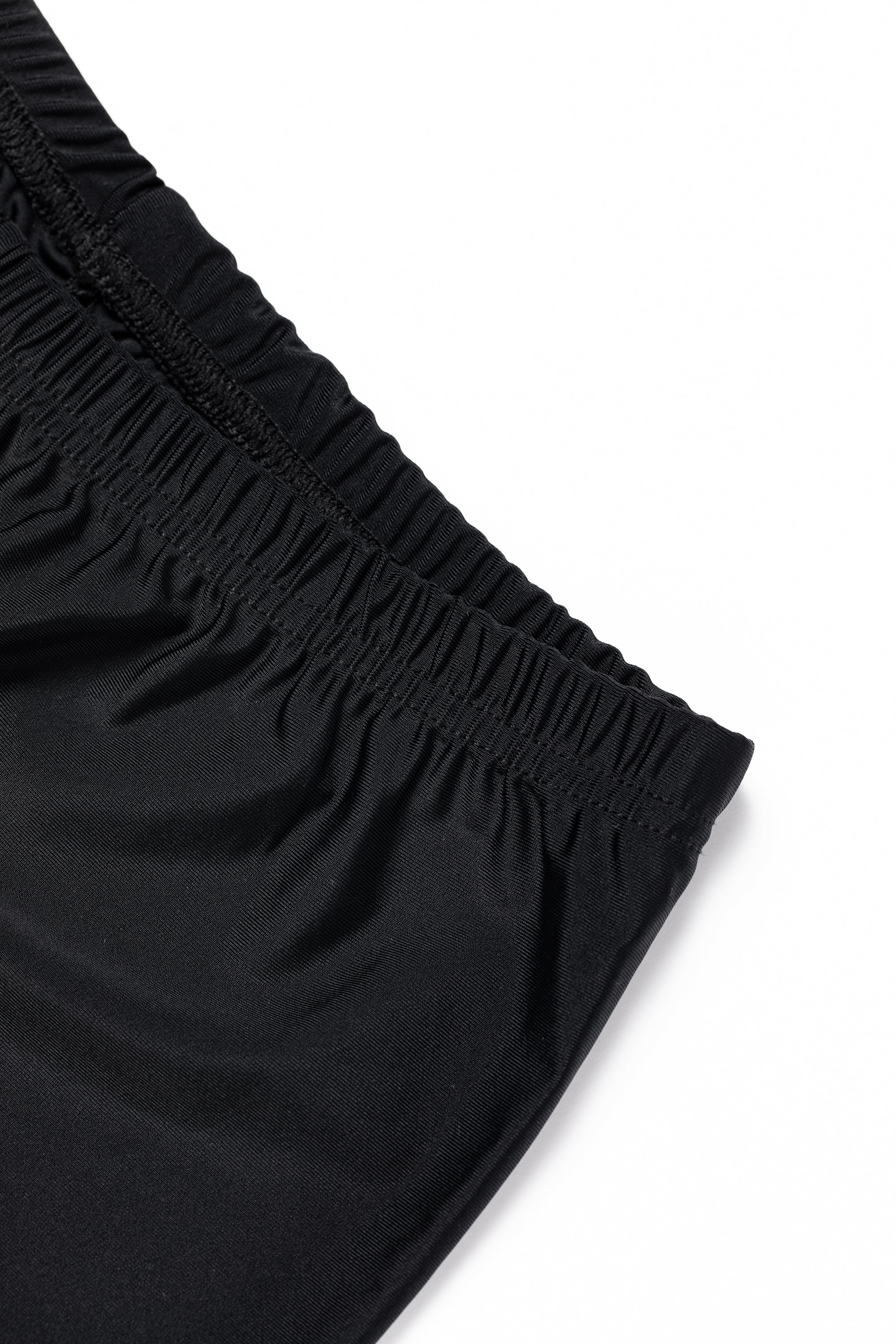 WOMEN Lucky than Goodノースリーブハーフジップリブカラーワンピース 763572572-BLACK