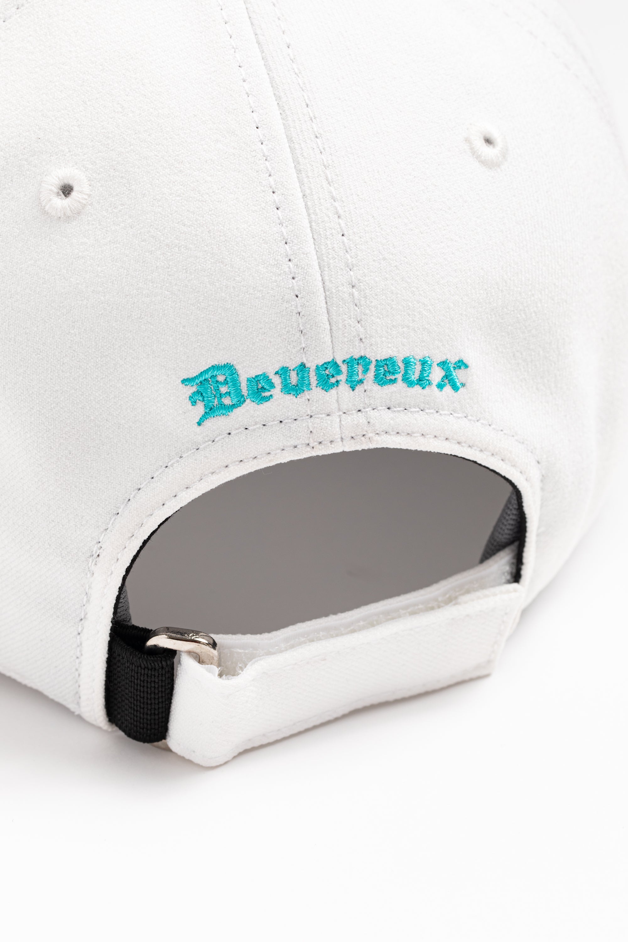 【新色入荷】DVRX D Logo Cap 763474813-WHITE/TURQUOISE