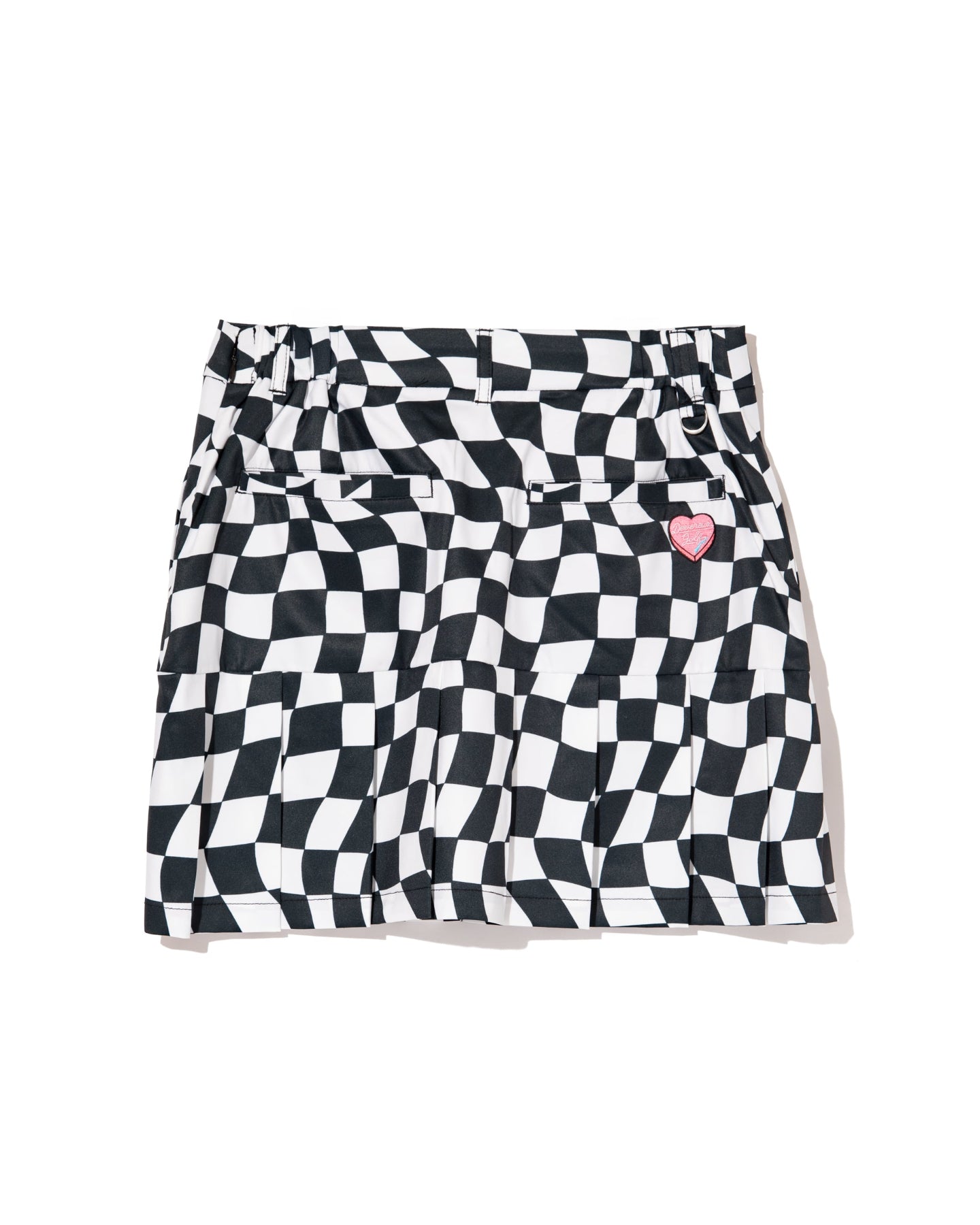 WOMEN DVRX Deform Checker Pleatedスカート 763572479 WHITE×BLACK
