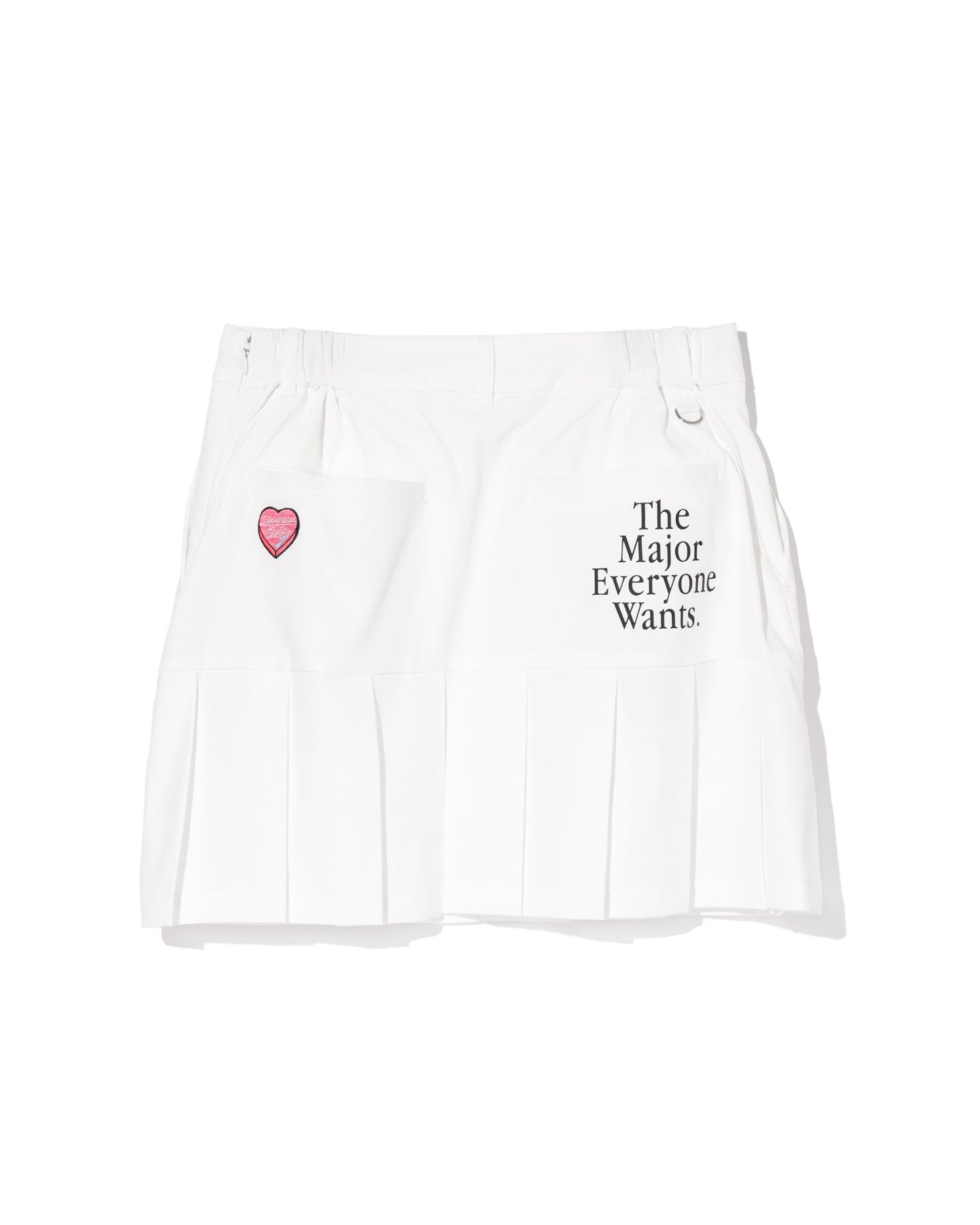 WOMEN PHX Pleatedスカート 763572478-WHITE