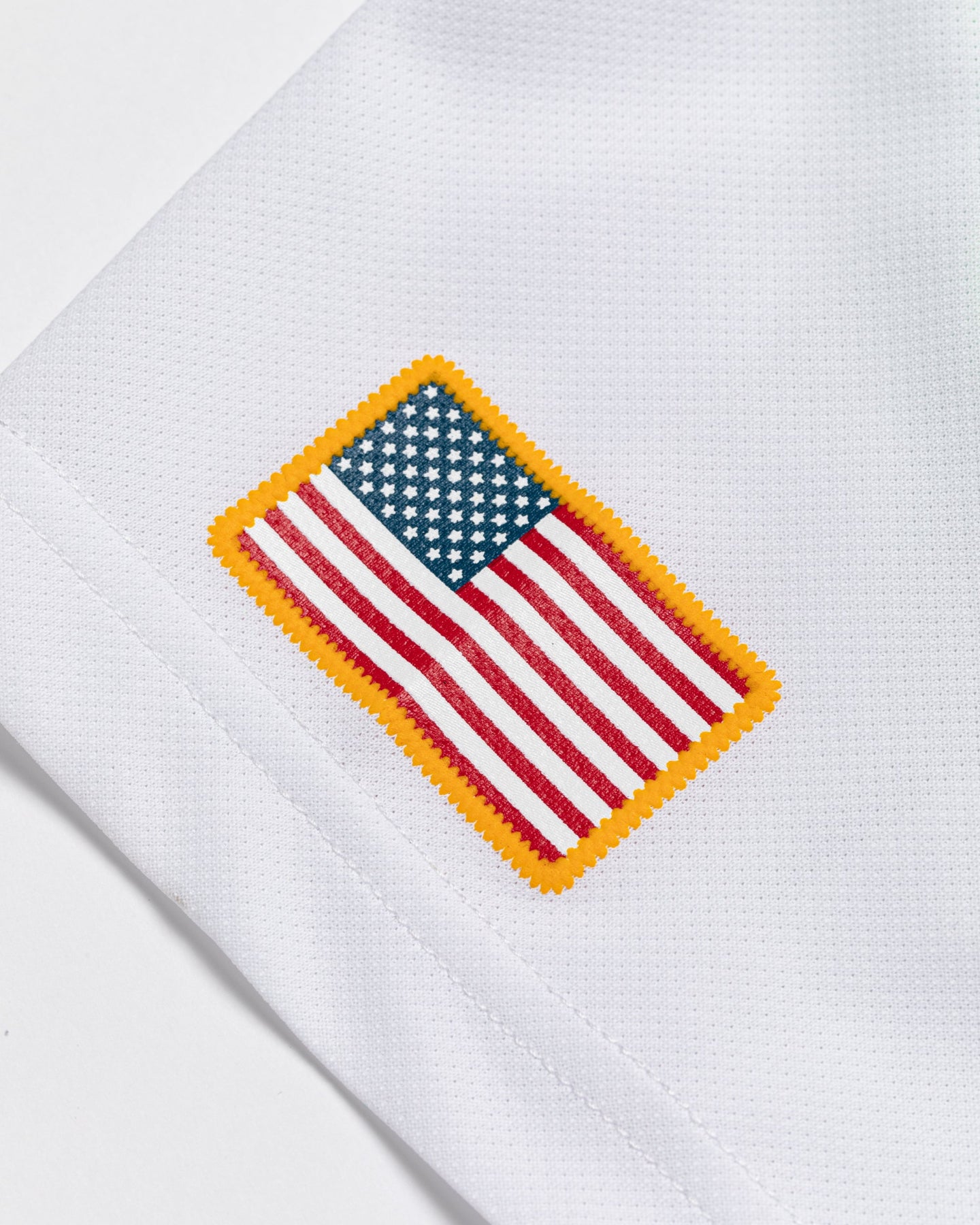 WOMEN USカルカッタモックネックTEE 763572080 GREEN×WHITE