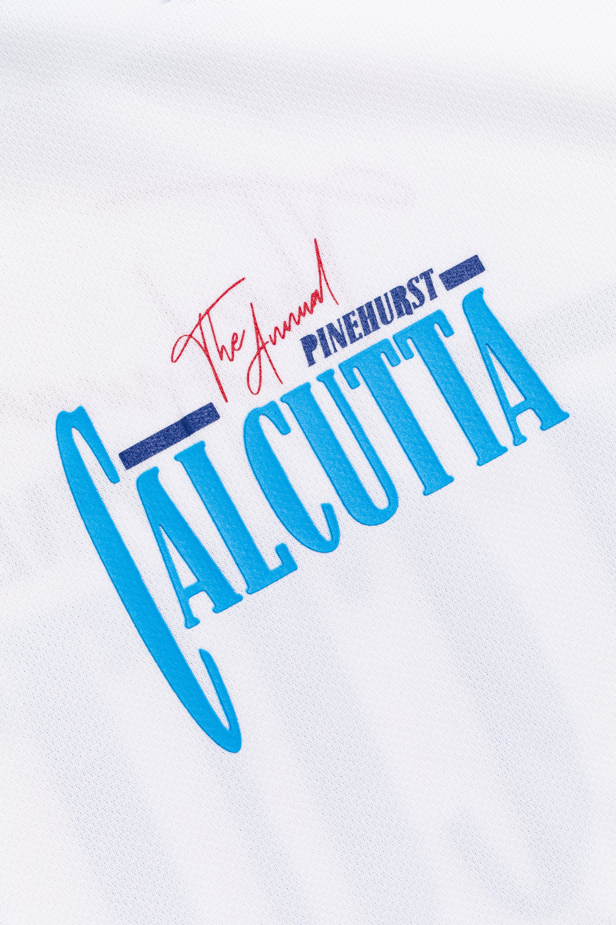 WOMEN USカルカッタモックネックTEE 763572080 WHITE×BLUE