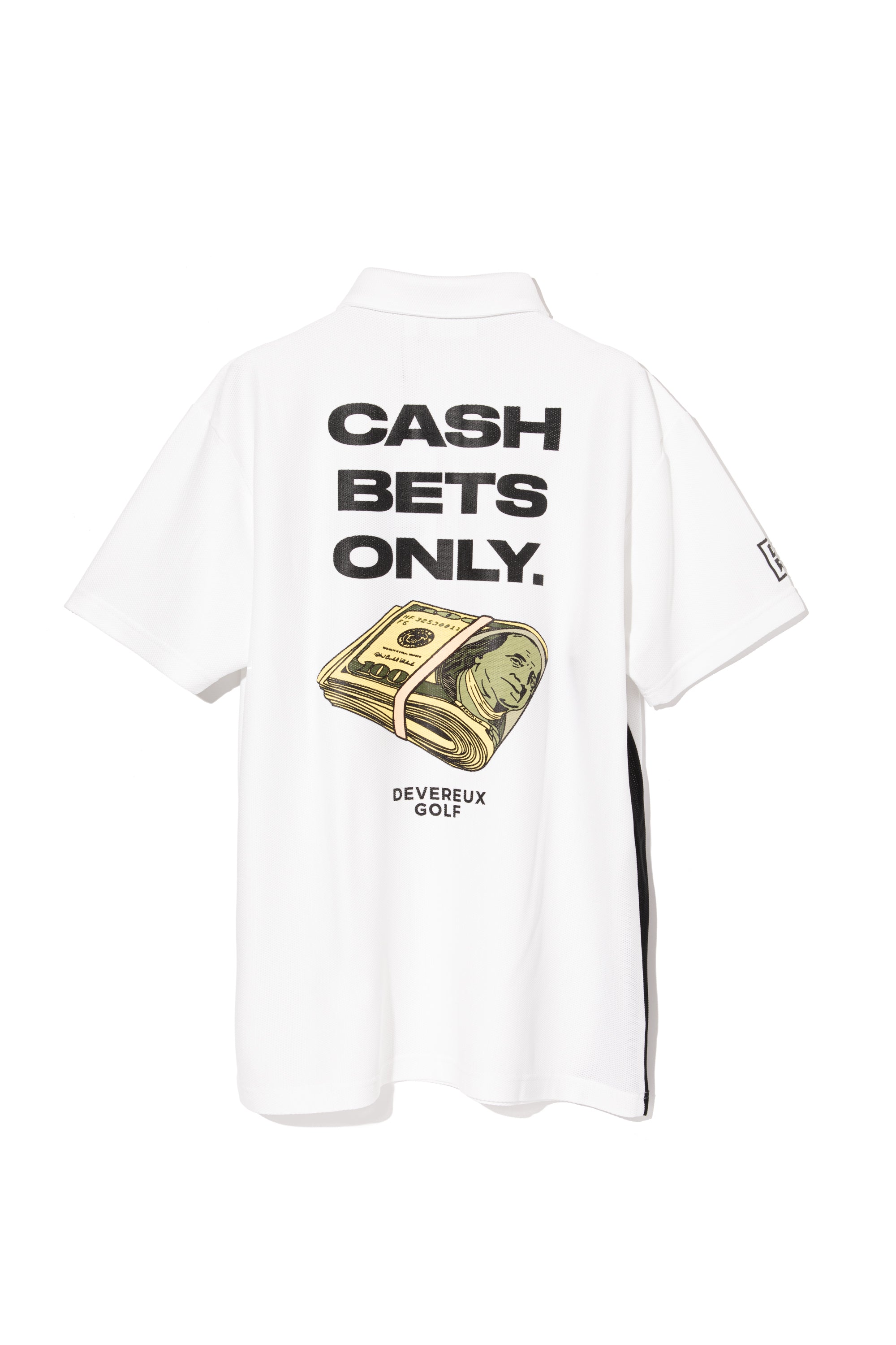 Cash Betsメッシュポロ 763572021-WHITE