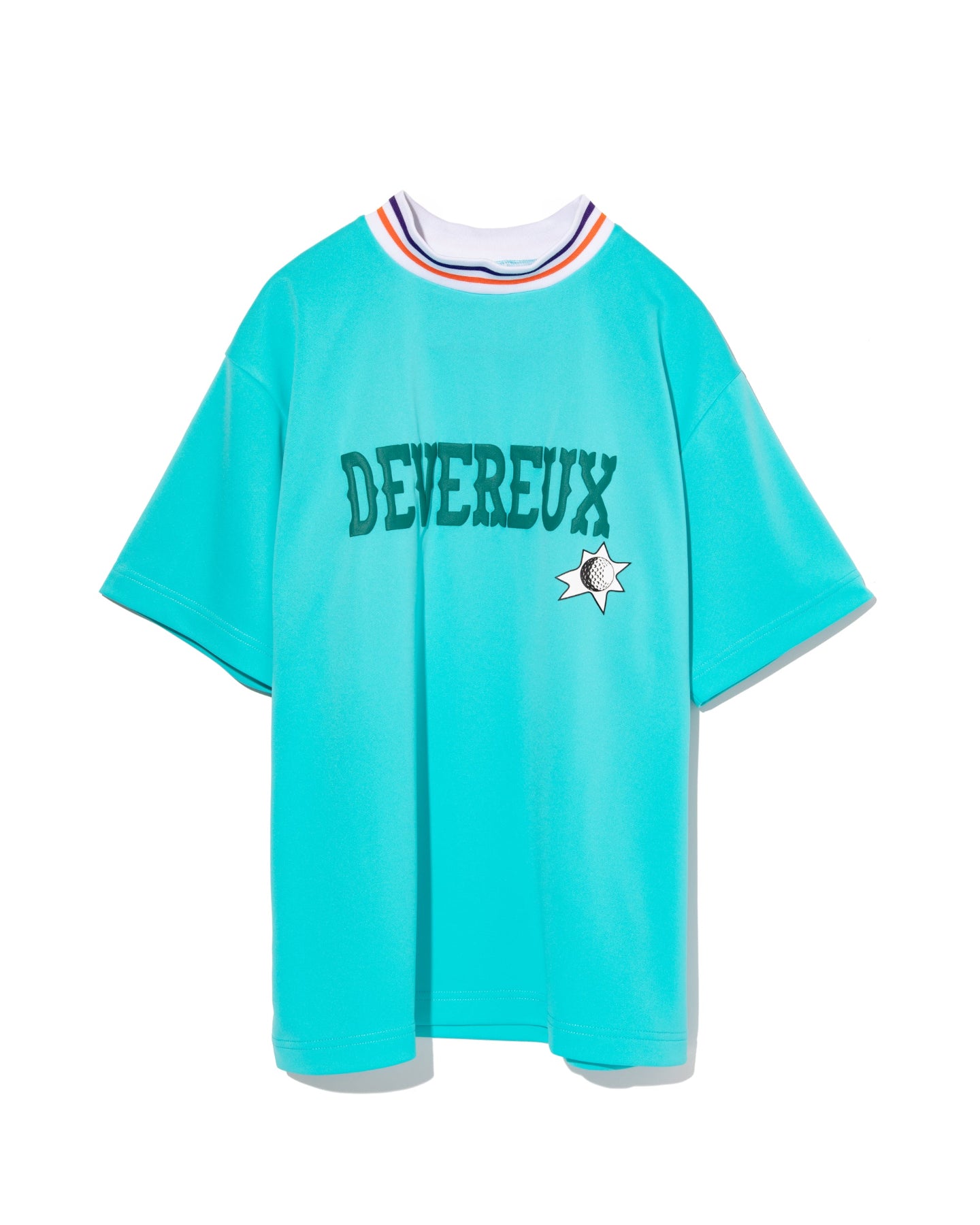 ARIZONA StingerリブモックネックTEE 763572012-AQUA