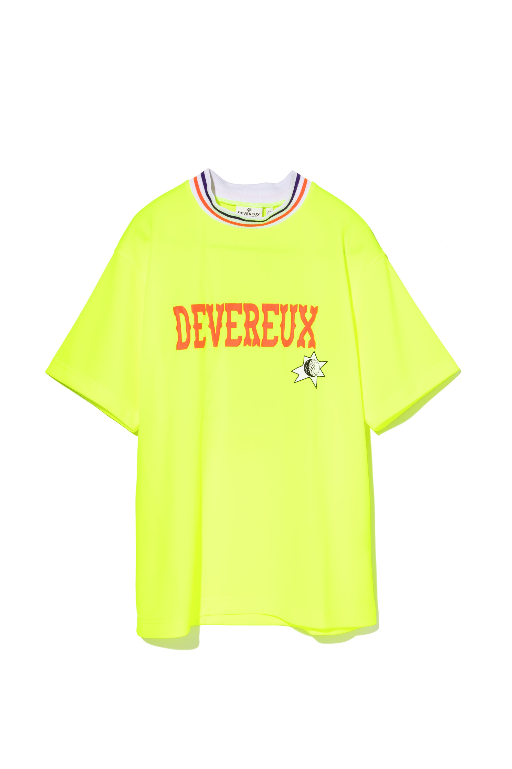ARIZONA StingerリブモックネックTEE YELLOW