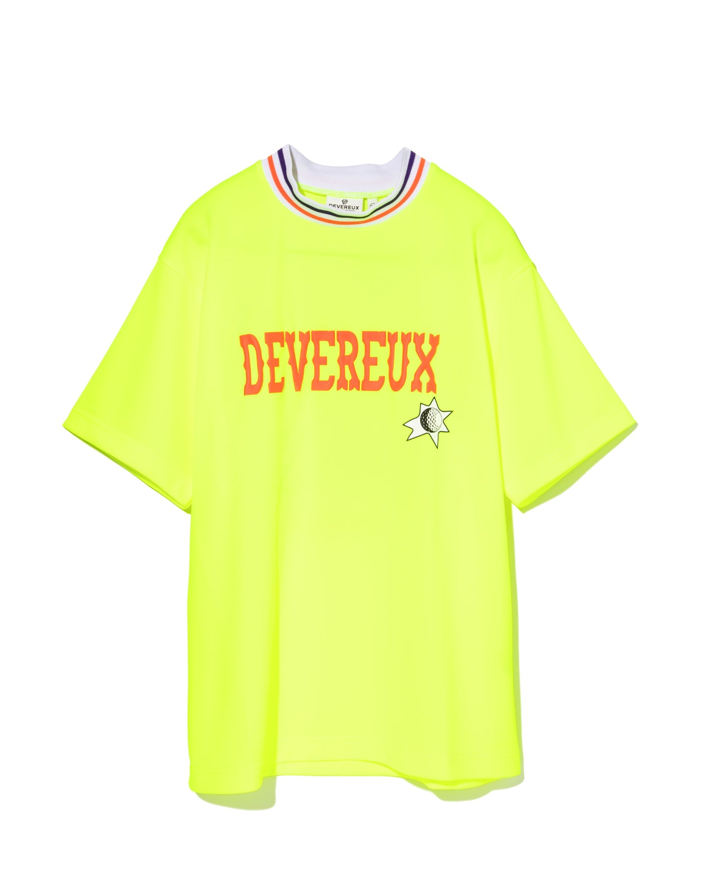 ARIZONA StingerリブモックネックTEE 763572012-YELLOW