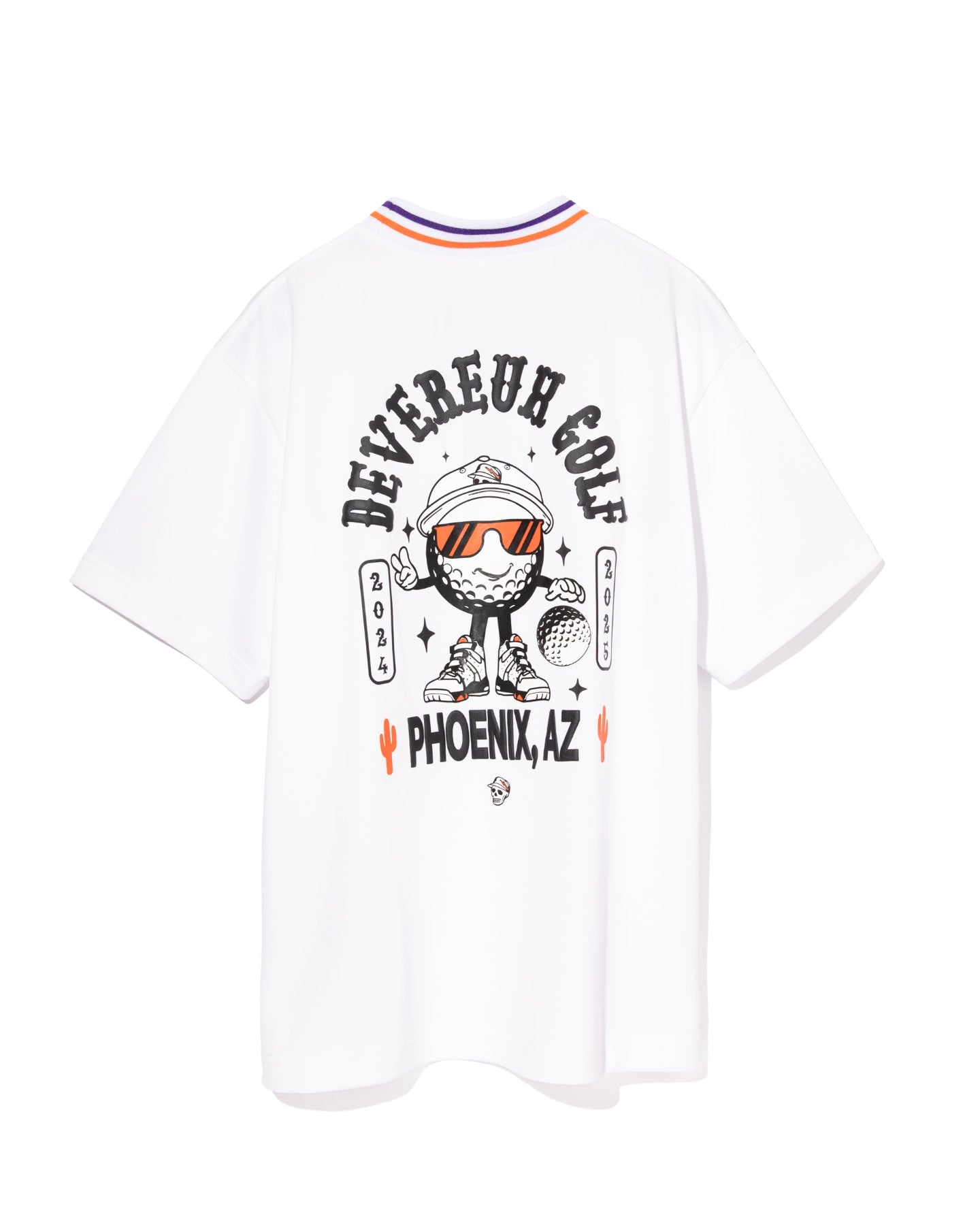 ARIZONAアクティブリブモックネックTEE 763572011 WHITE