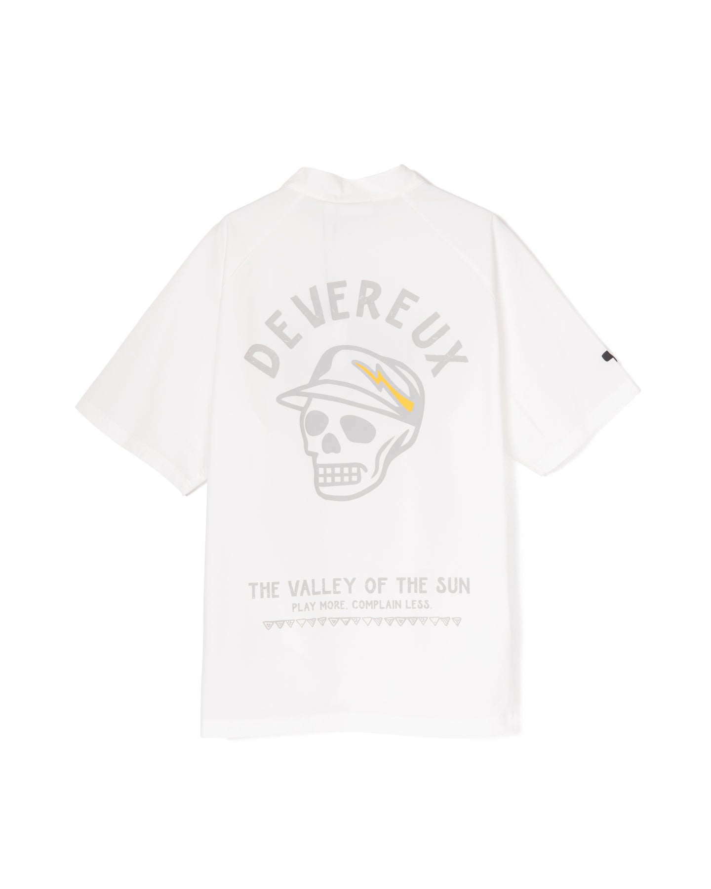 フリーモーション 半袖 プルオーバー 075754001-WHITE