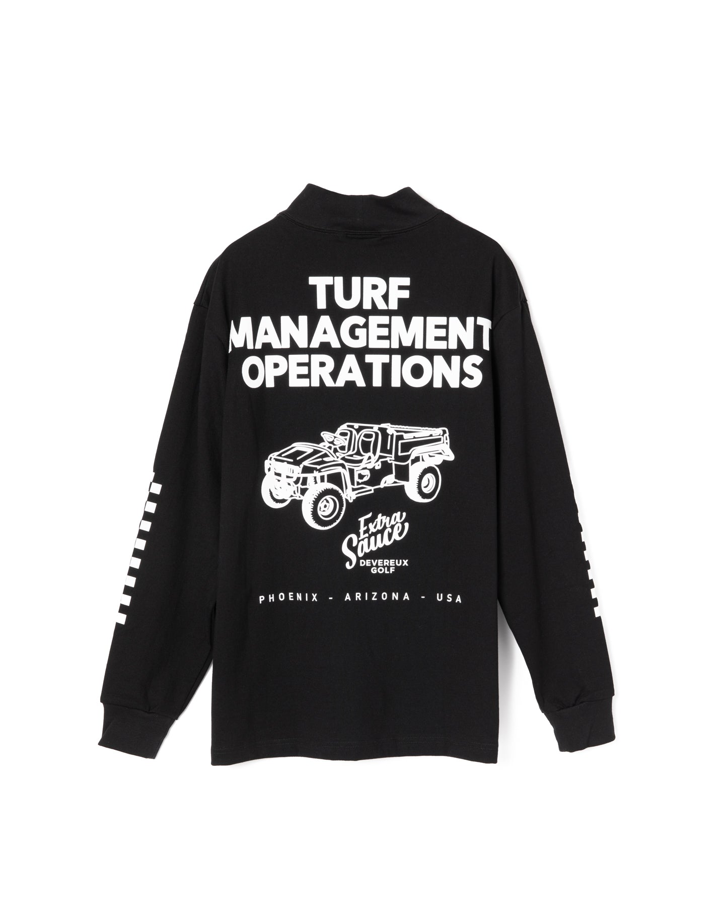 VALLEY コットンモック ロングスリーブ 075754004-BLACK