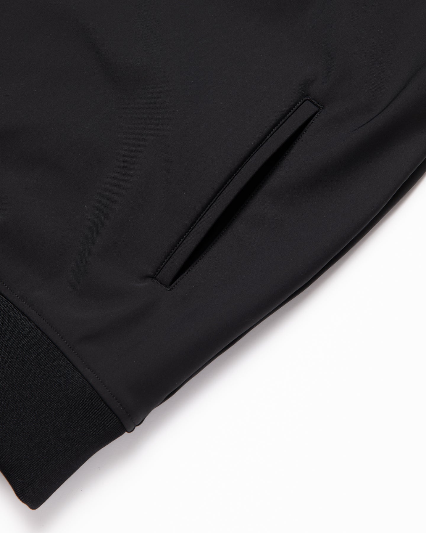 VALLEY 3層フリース ハーフジッププルオーバー 075754026-BLACK