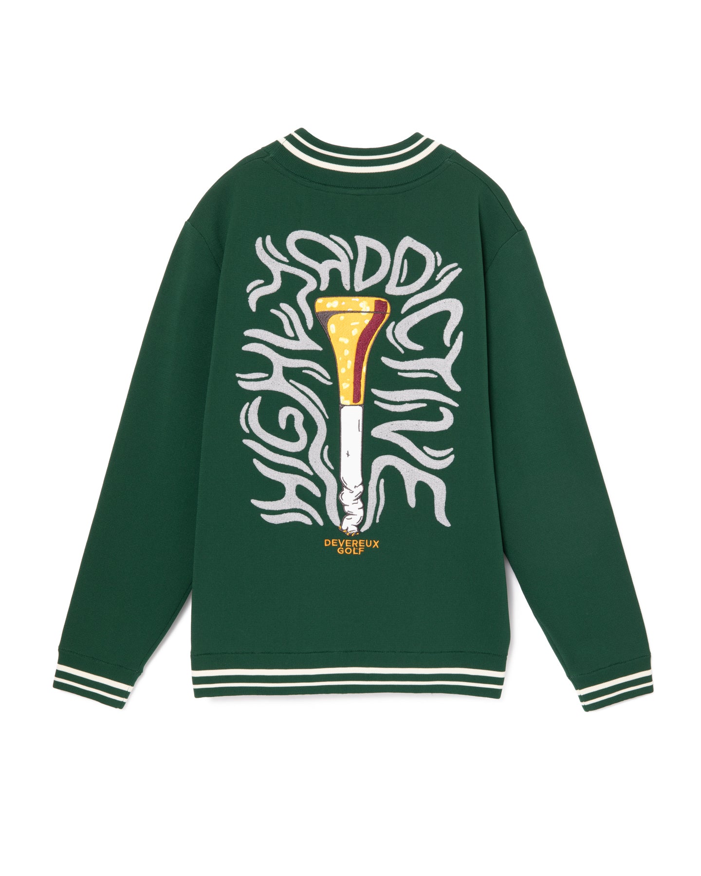 ハイリーアディクティブ 裏付きニット 075754704-GREEN