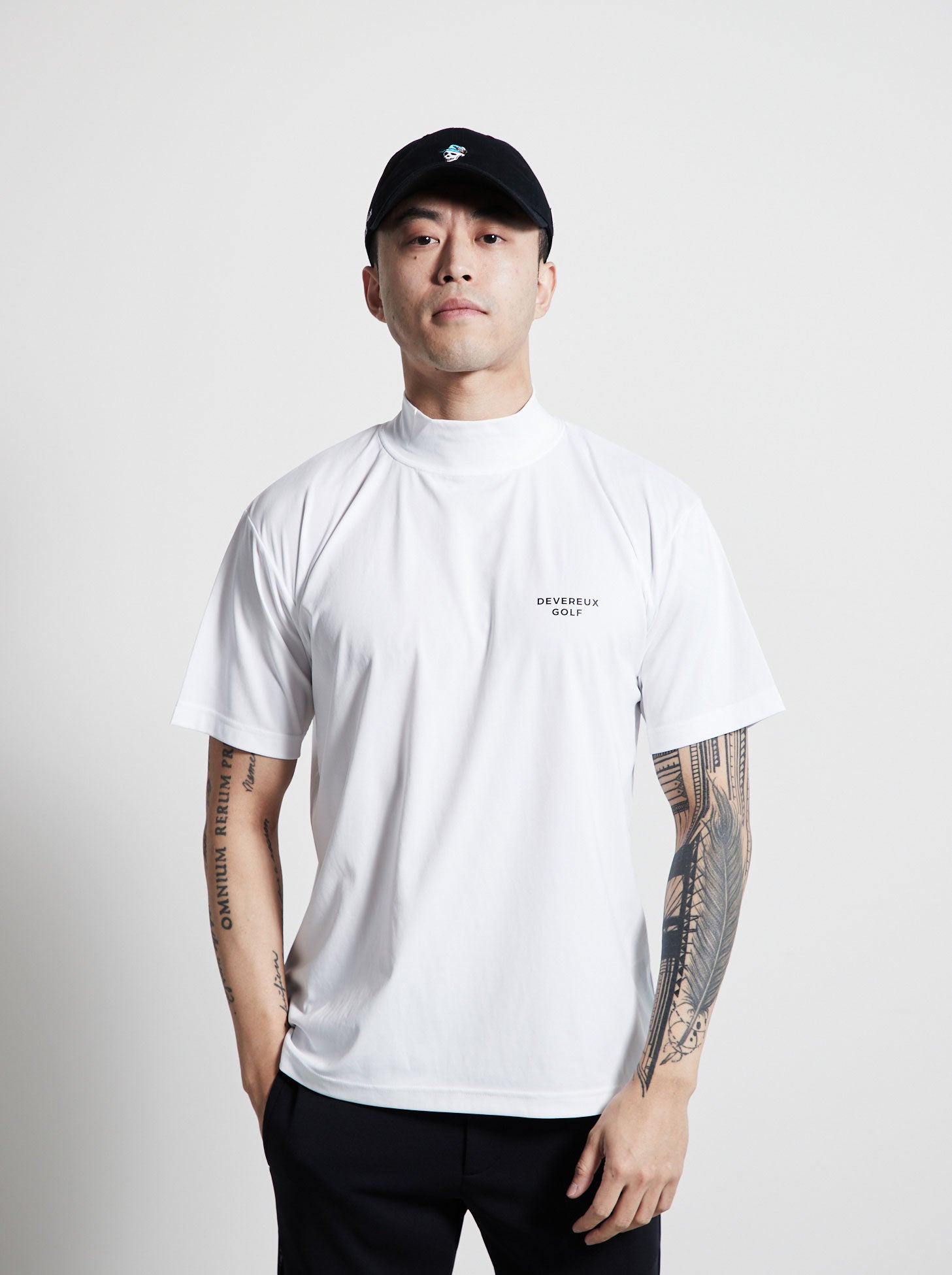 Devereux Basic Mock S/S 763472032-WHITE
