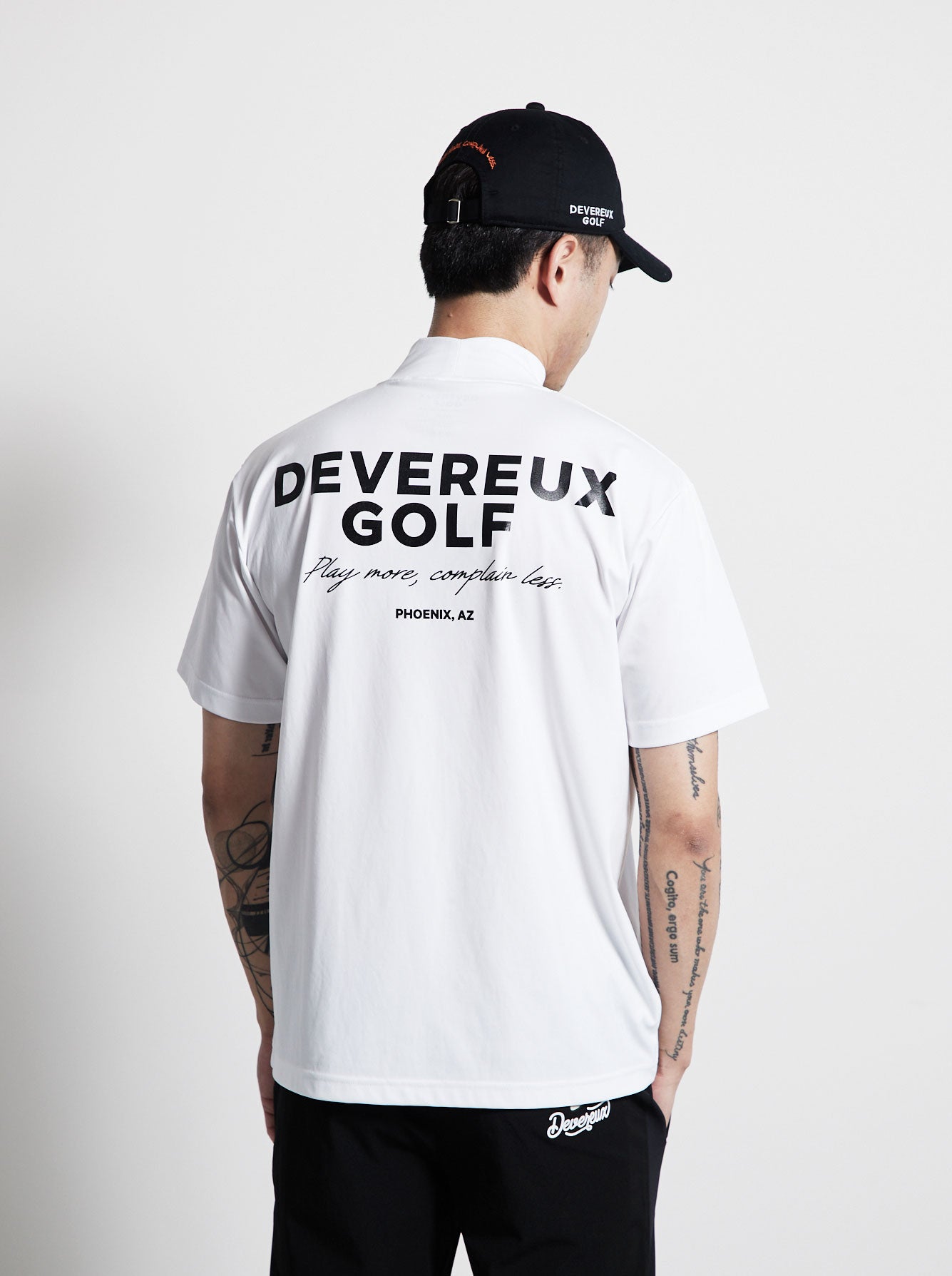 Devereux Basic Mock S/S 763472032-WHITE
