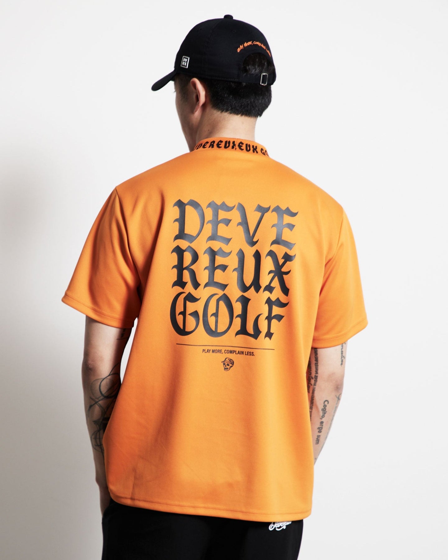 ジャガードロゴモックS/S 763472021-ORANGE