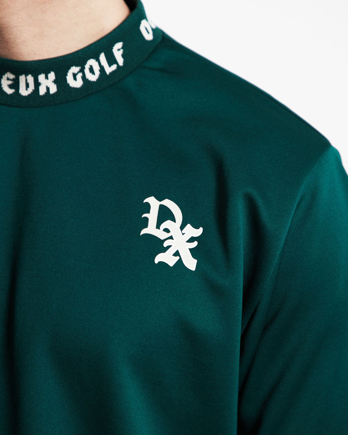 ジャガードロゴモックS/S 763472021-DUCK GREEN