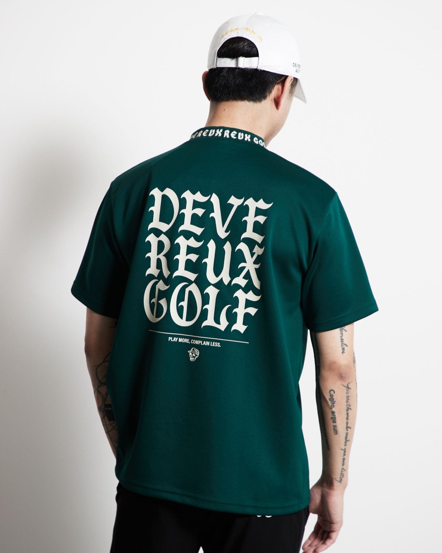 ジャガードロゴモックS/S 763472021-DUCK GREEN