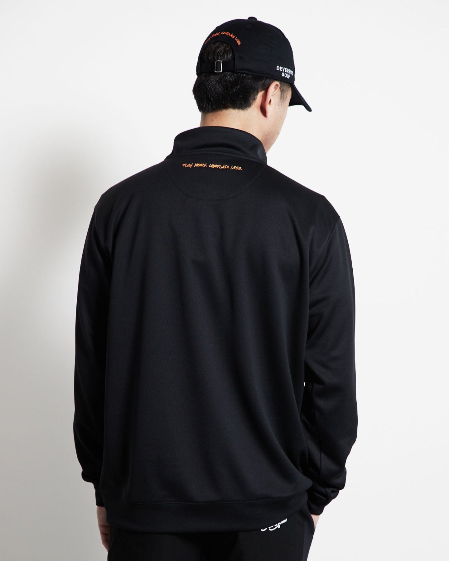 ハーフジップPO 763472019-BLACK