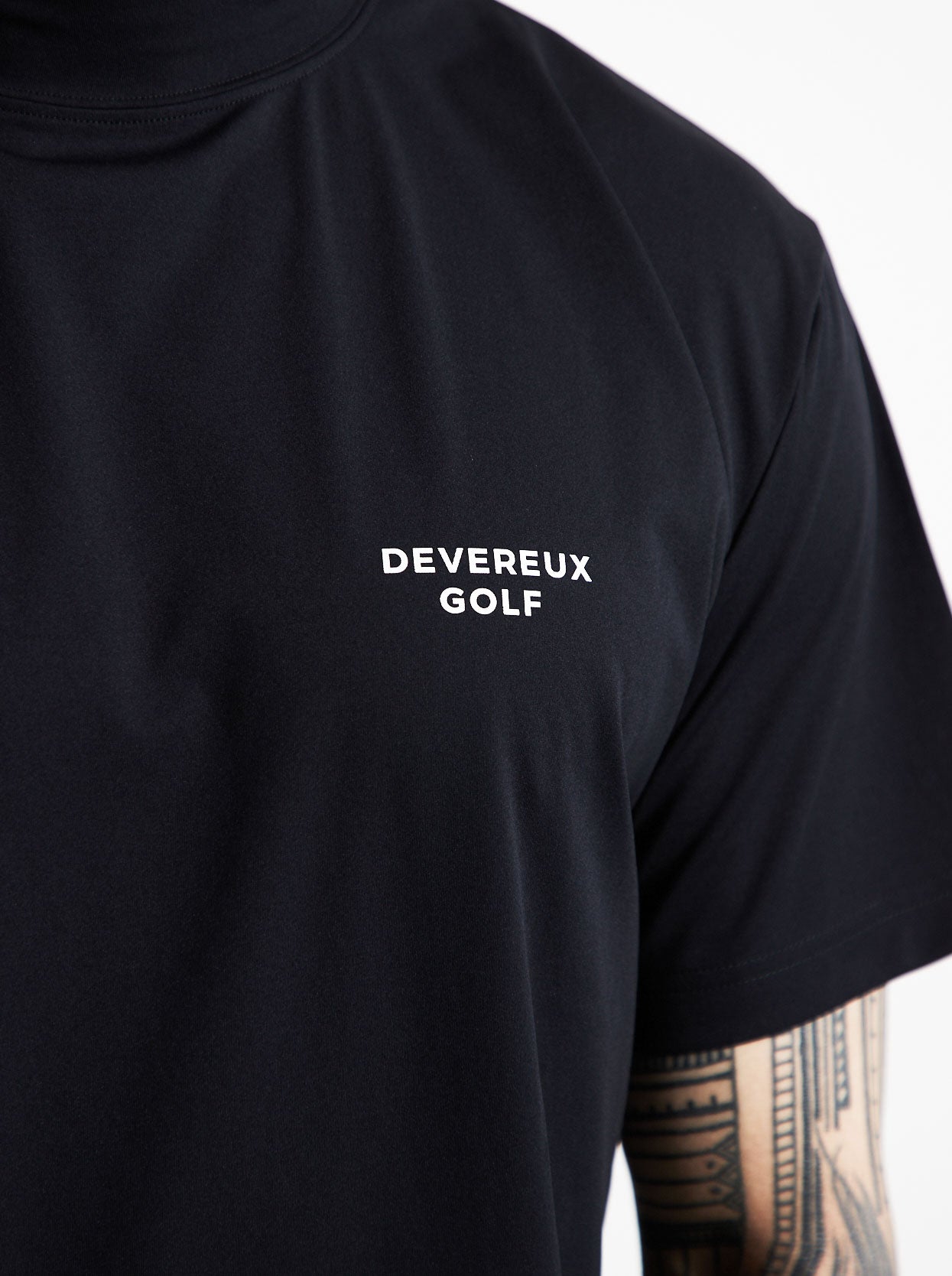Devereux Basic Mock S/S 763472032-BLACK