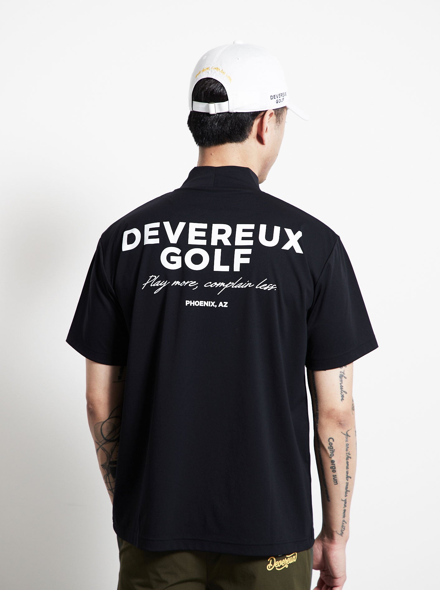 Devereux Basic Mock S/S 763472032-BLACK