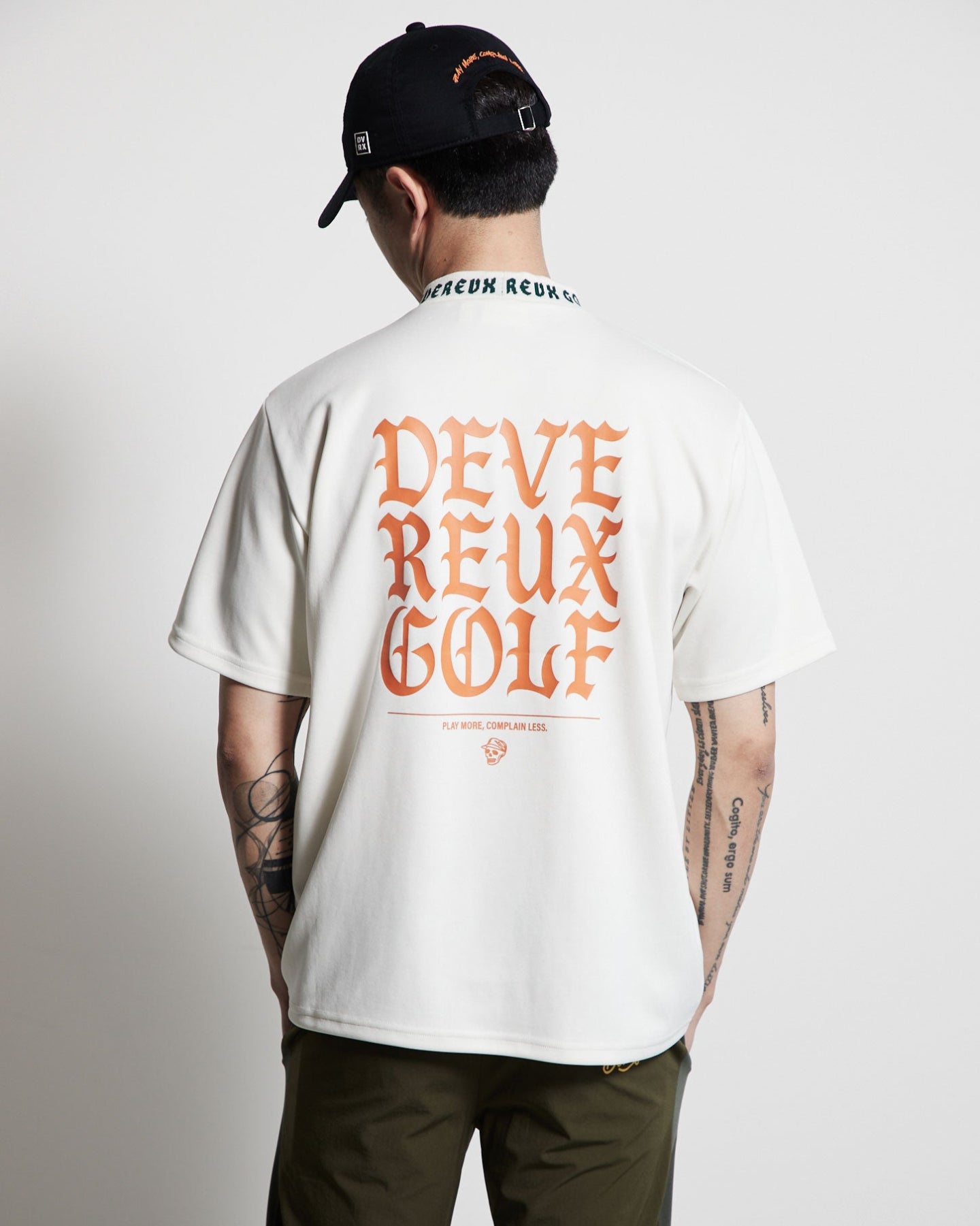 ジャガードロゴモックS/S 763472021-WHITE