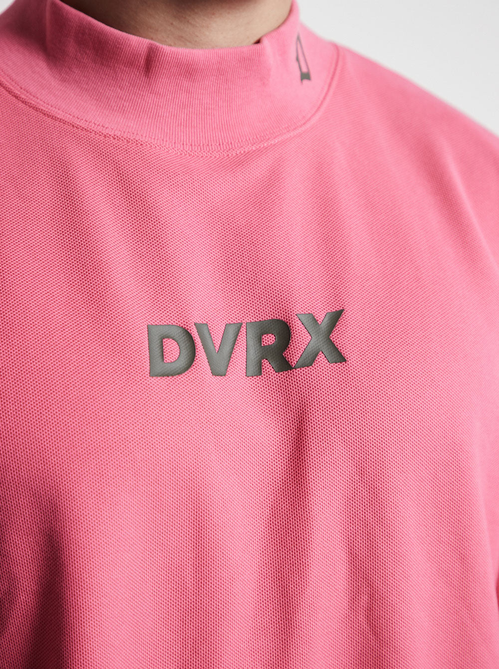 Classic Mock Neck Tee 763472025-PINK