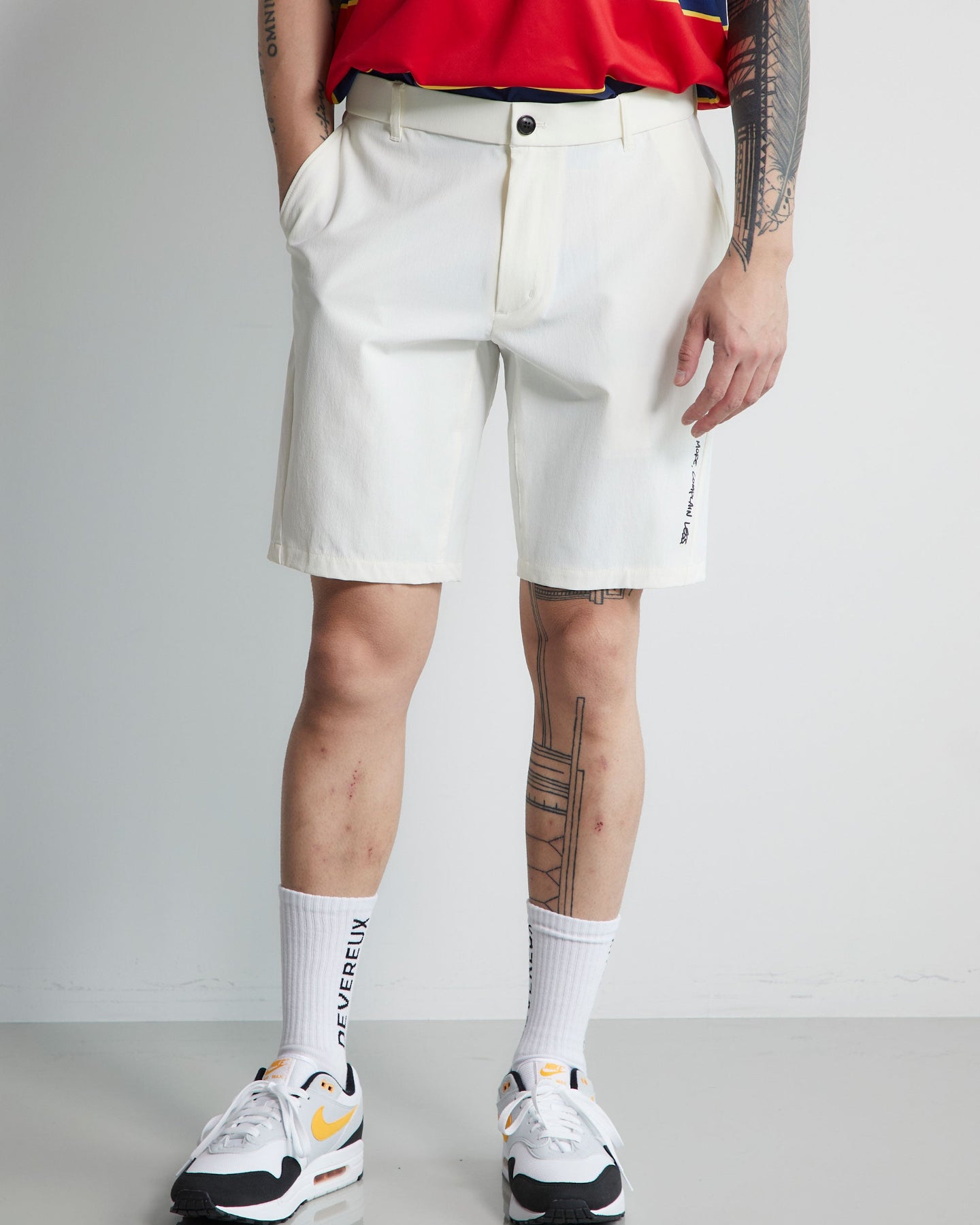 Café Racer Short 763472408 WHITE