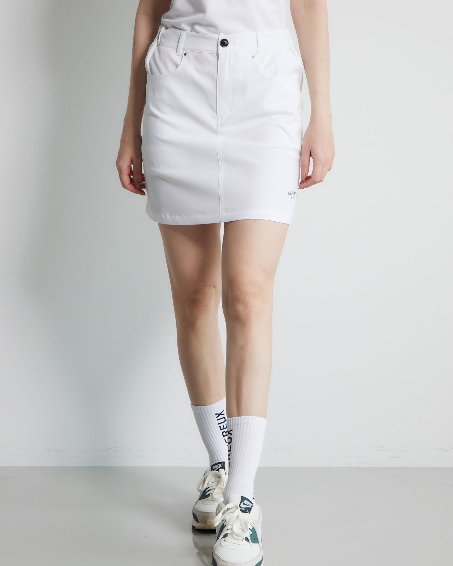WOMEN Drop Kick Skirt 763472474-WHITE