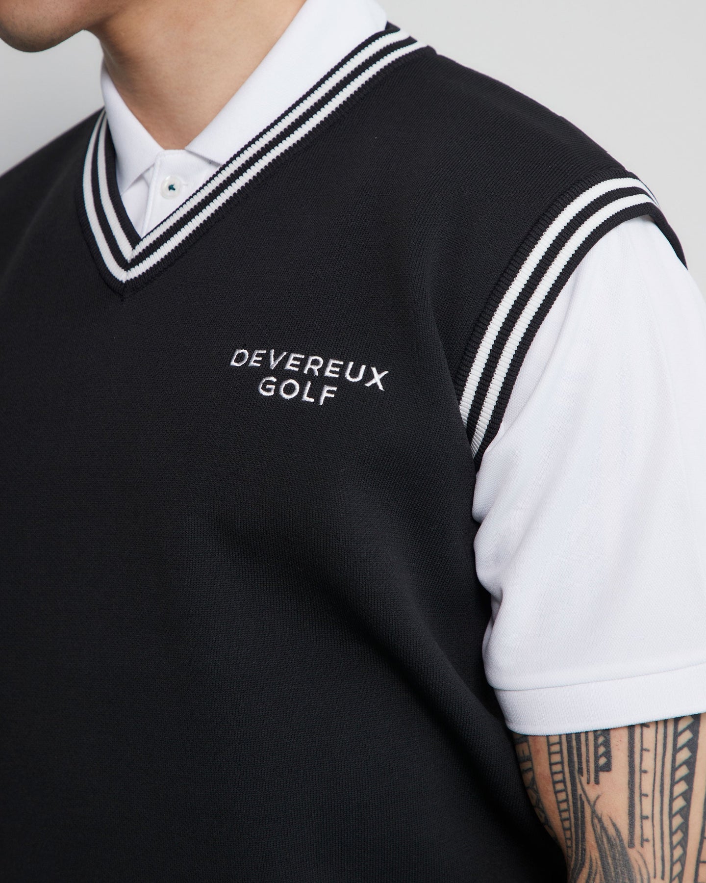 Café Racer Checker Vest 763472705-BLACK