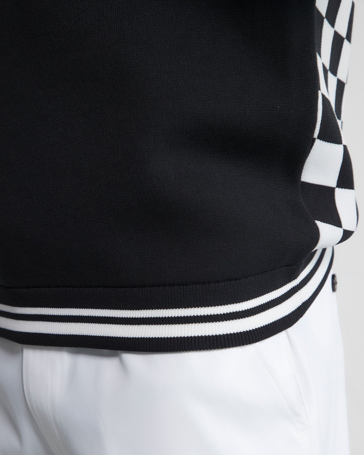 Café Racer Checker Vest 763472705-BLACK