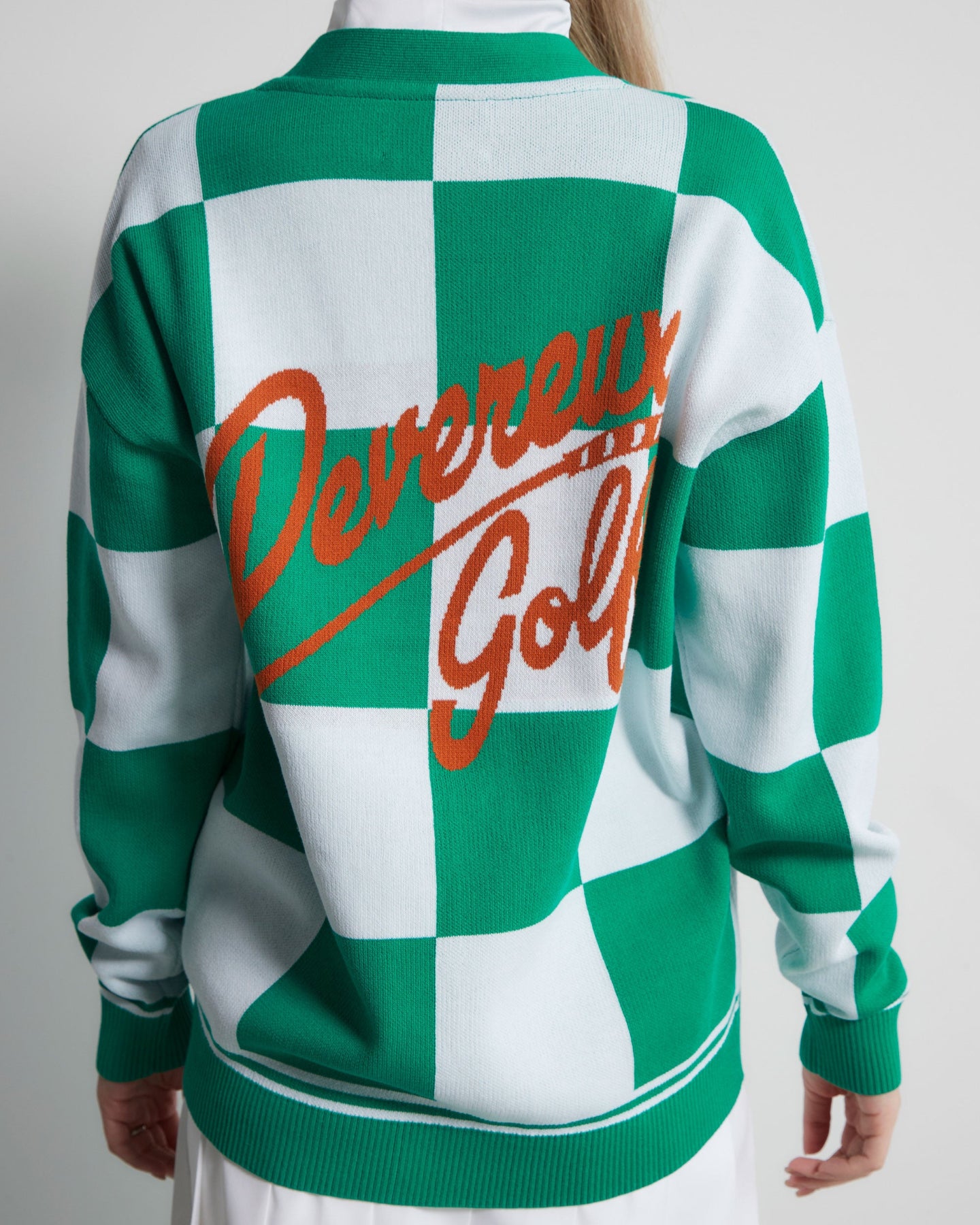 WOMEN Cotton Checked Cardigan 763472774 GREEN