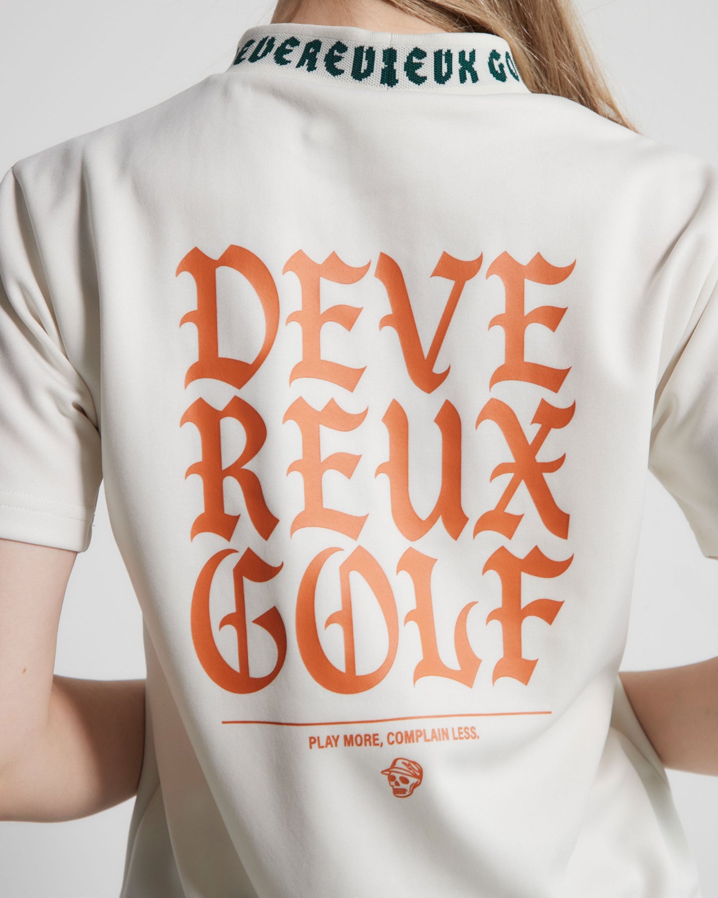 WOMEN ジャガードロゴモックS/S 763472079-WHITE