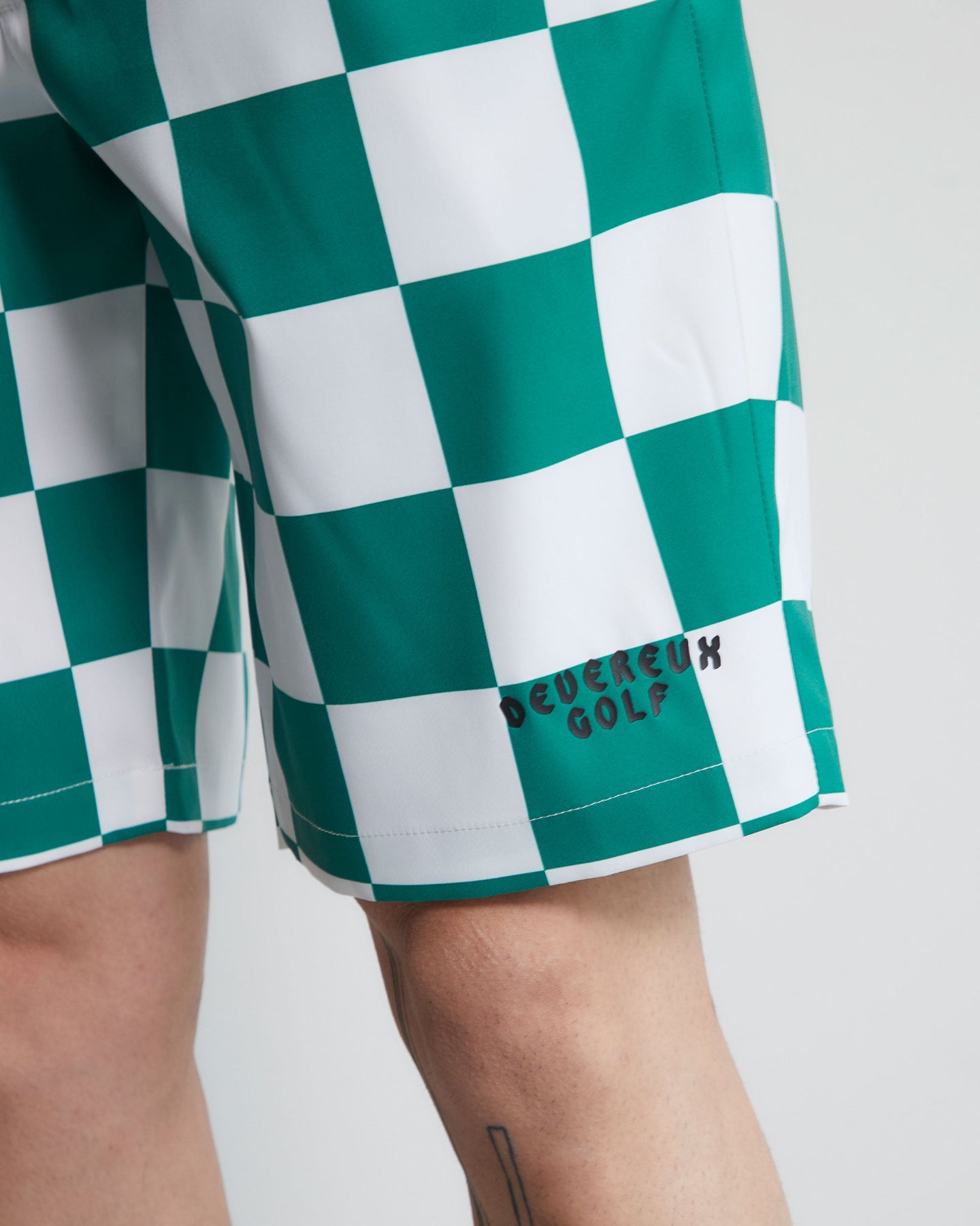 Drop Kick Checked Shorts 763472416 GREEN