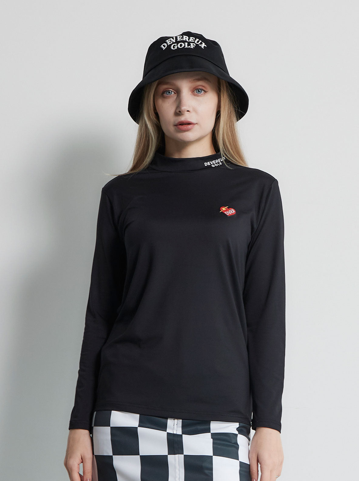 WOMENS ベーシックモックインナー 763472081-BLACK