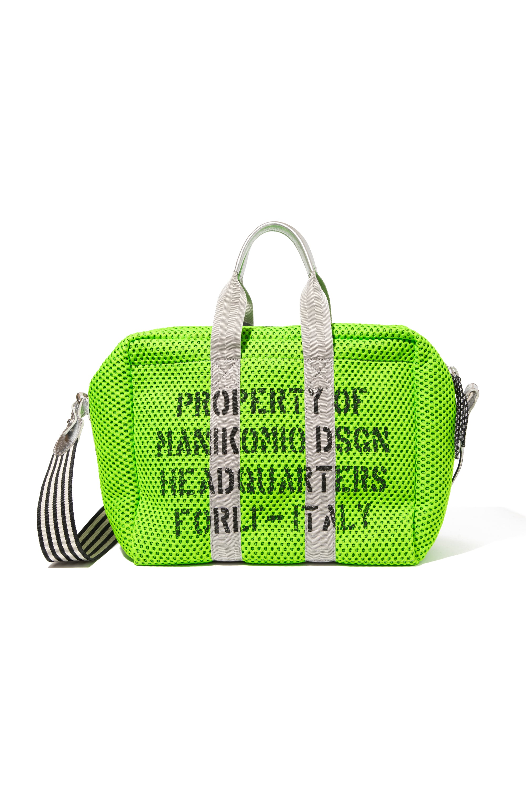 【DEVEREUX × MANIKOMIO】 38 Mesh aviators kit bag 763572832 GREEN