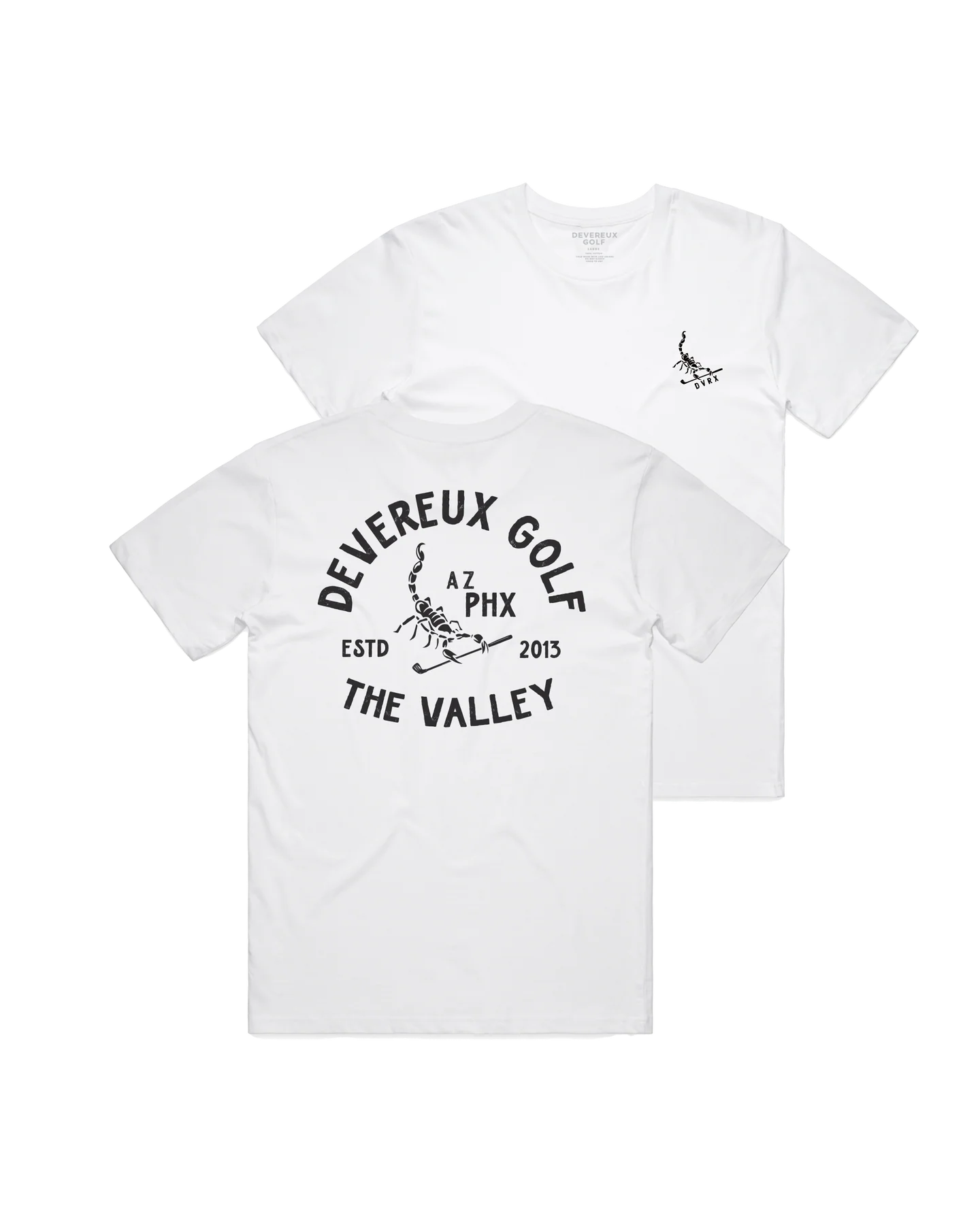 Scorpion Golfer Tee 075352001-WHITE