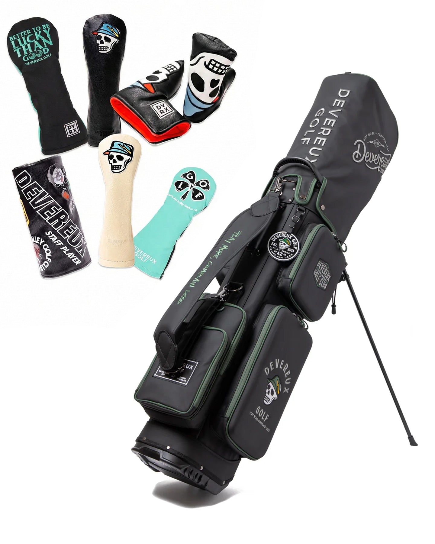 CB black & Head covers SET