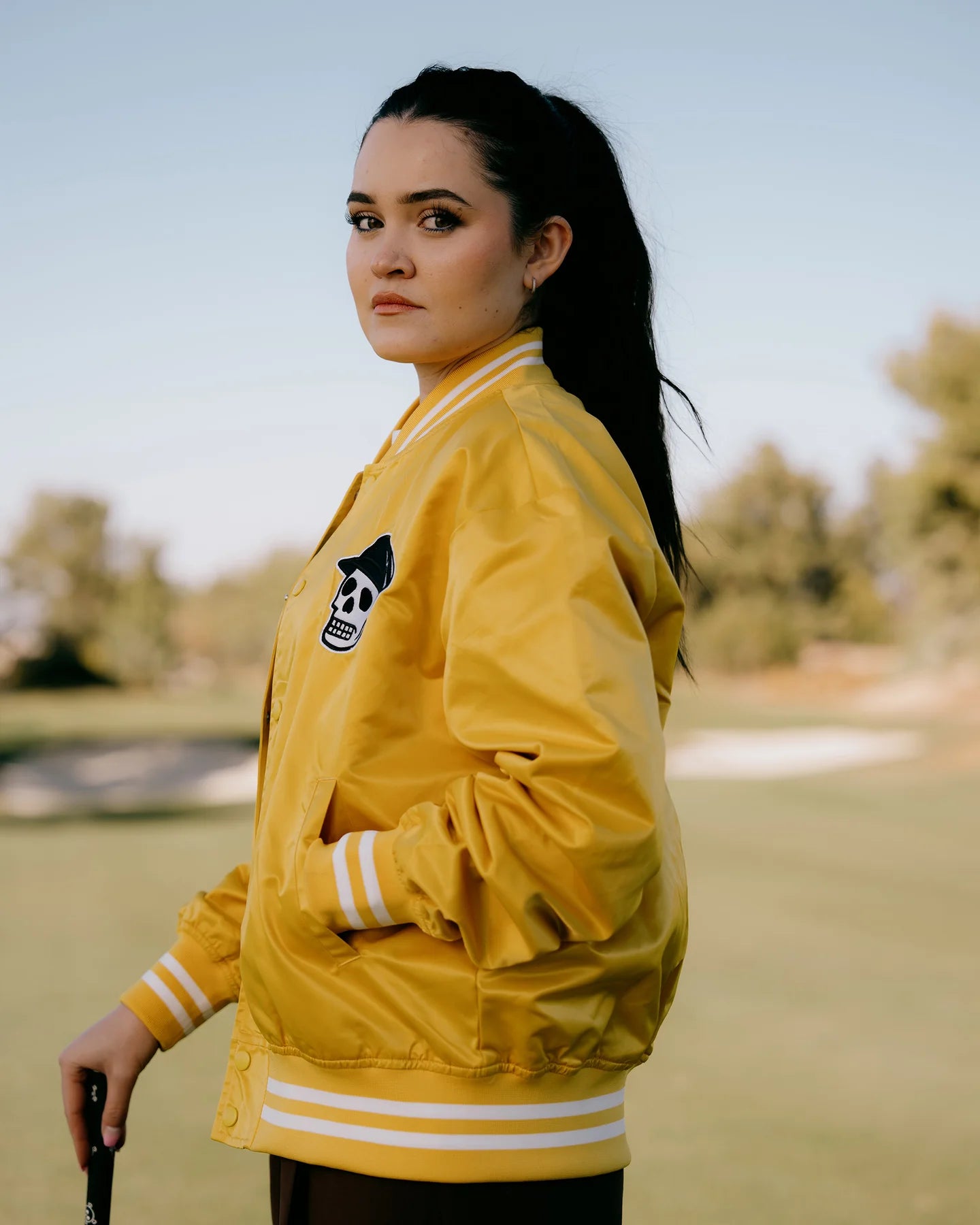 Johnnie Walker Golf Club Satin Bomber 763532100 GOLD