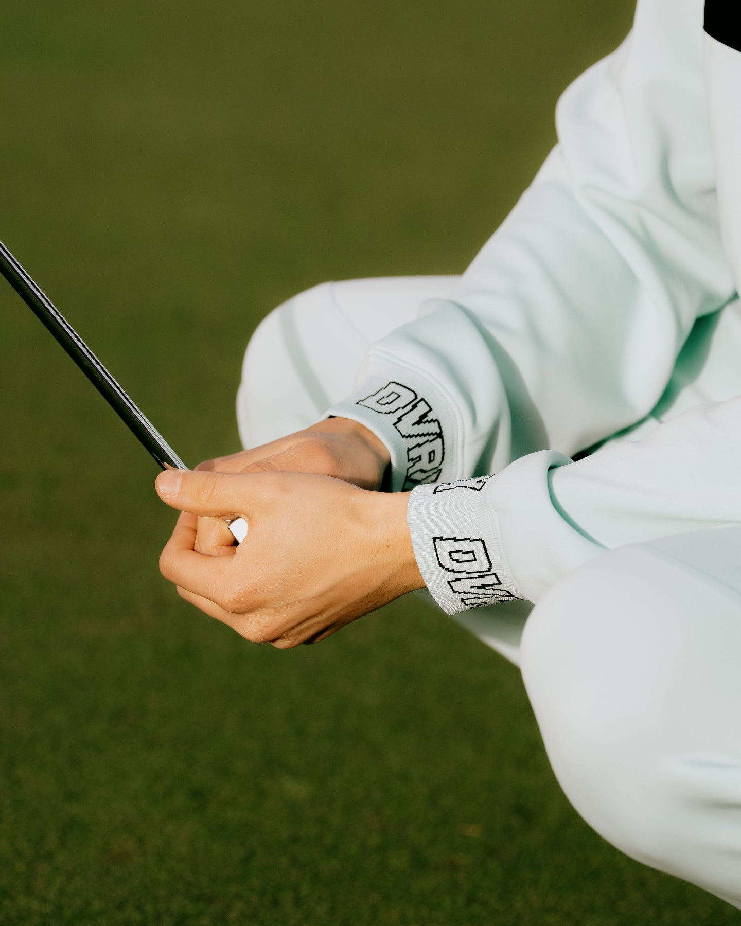 DEVEREUX テリングアクアZIPフーディー 763572111-AQUA