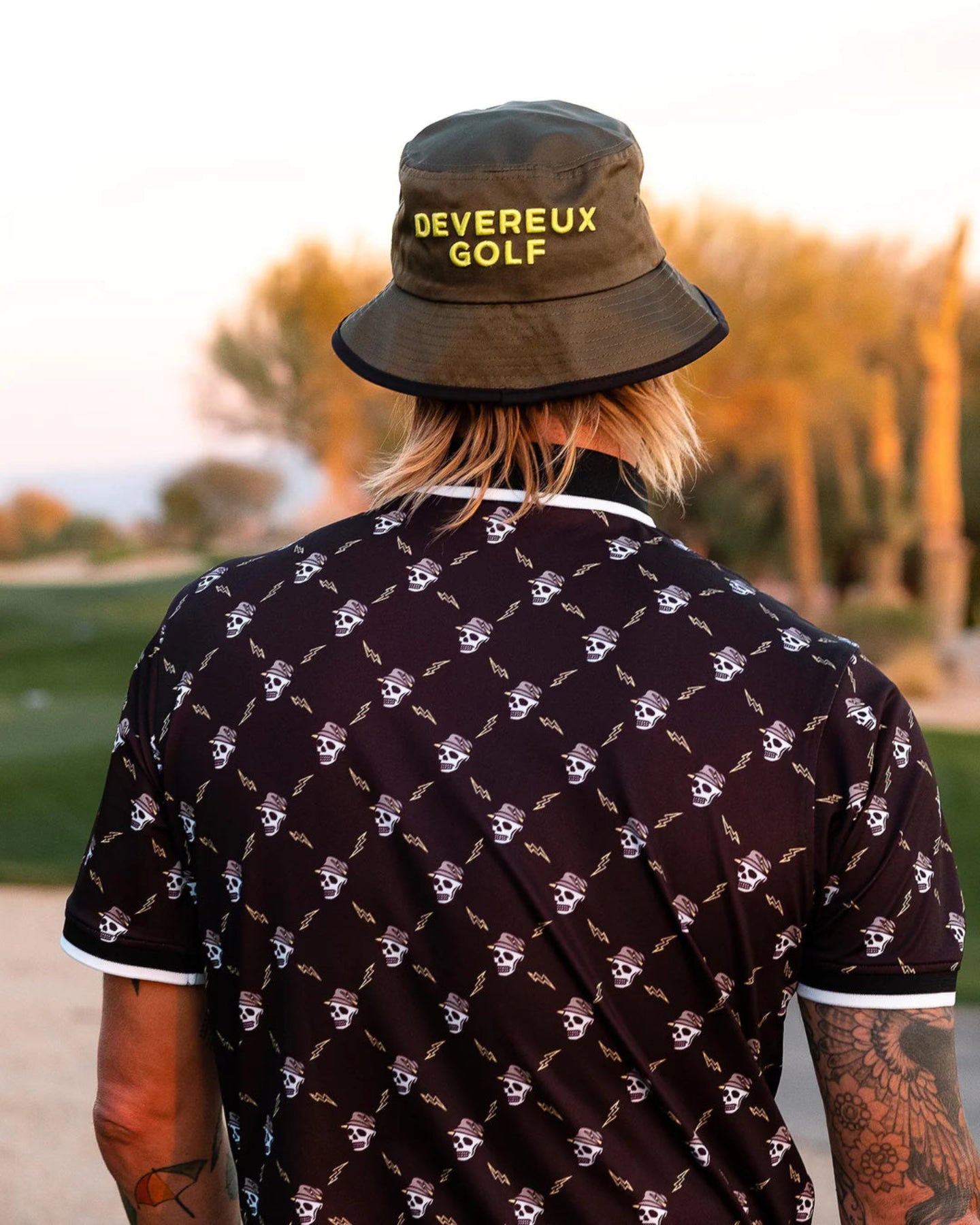 DVRX OG Bolt Polo SS 763432015-BLACK