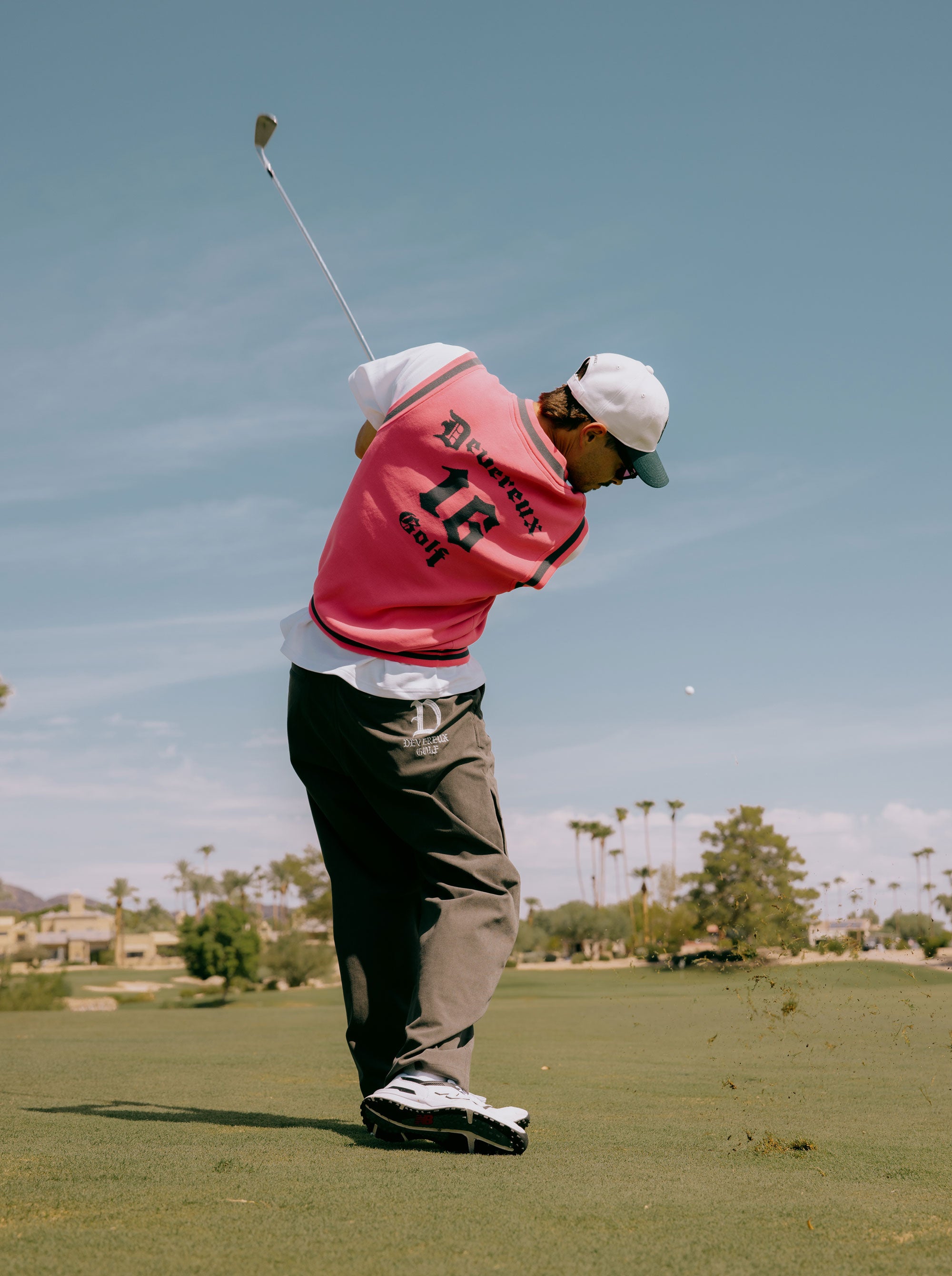 D Logoコーデュロイ ワイドBottom 763474404-KHAKI