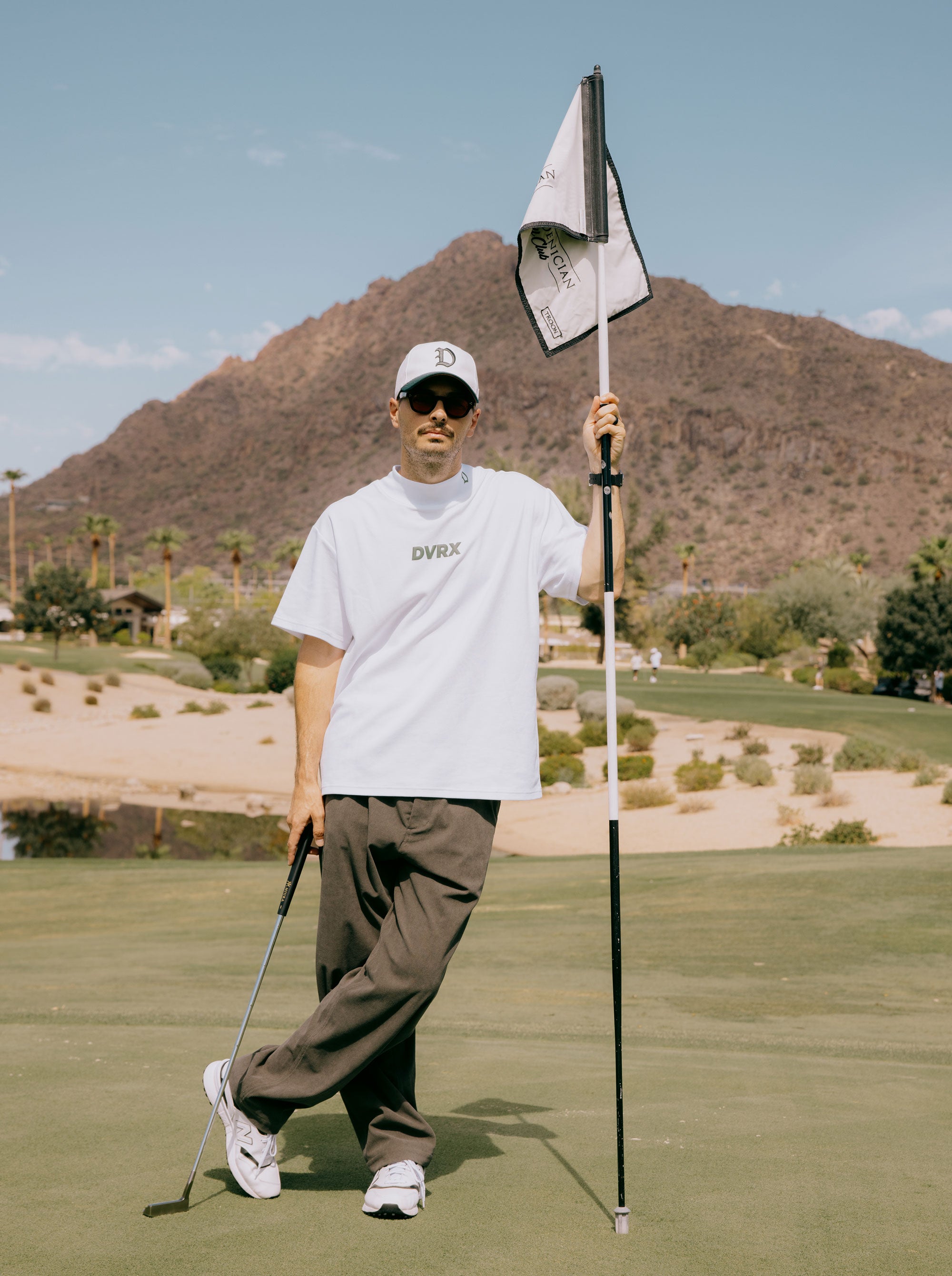 D Logoコーデュロイ ワイドBottom 763474404-KHAKI